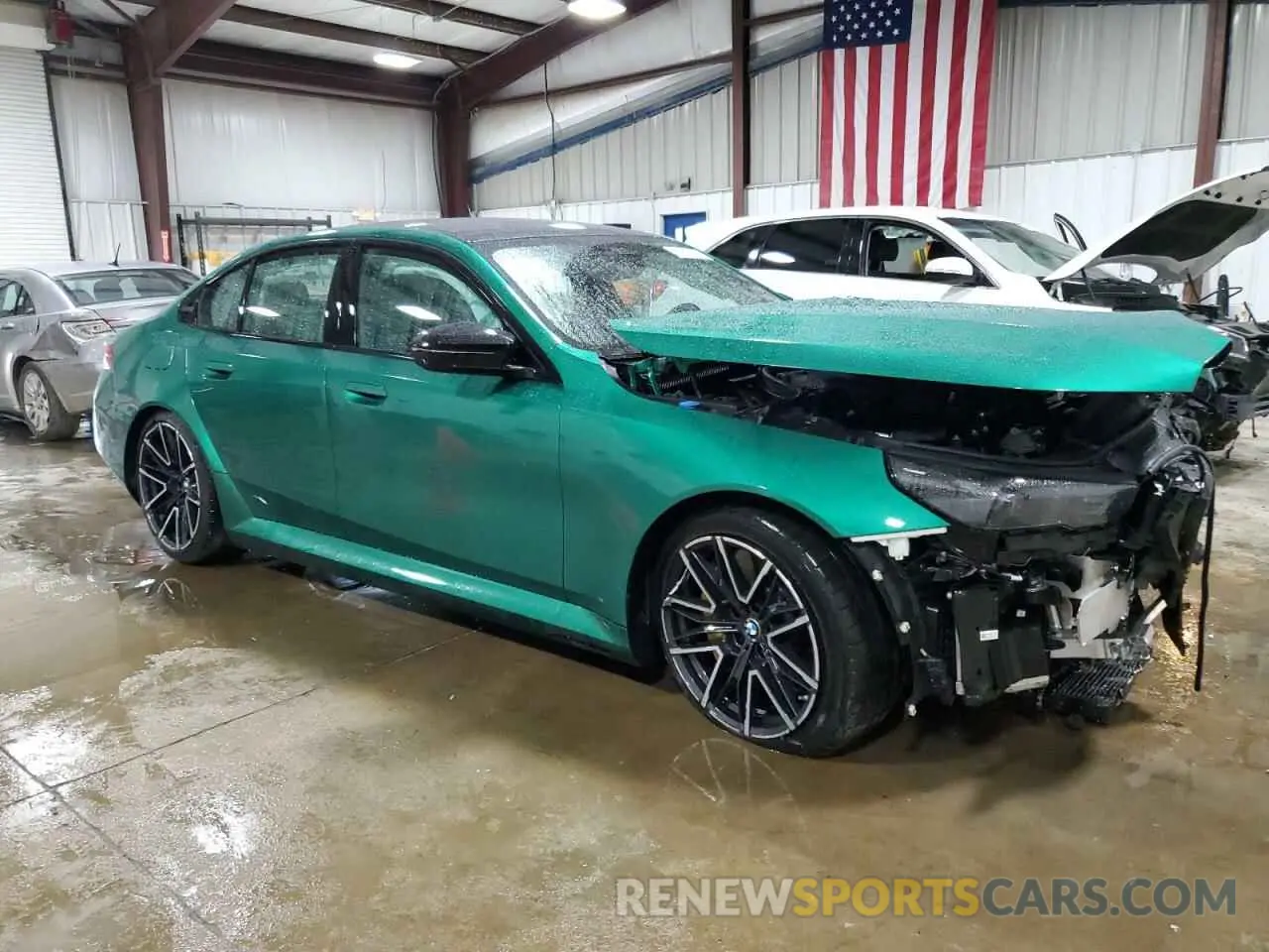 4 Photograph of a damaged car WBS83FK04SCT95434 BMW M5 2025