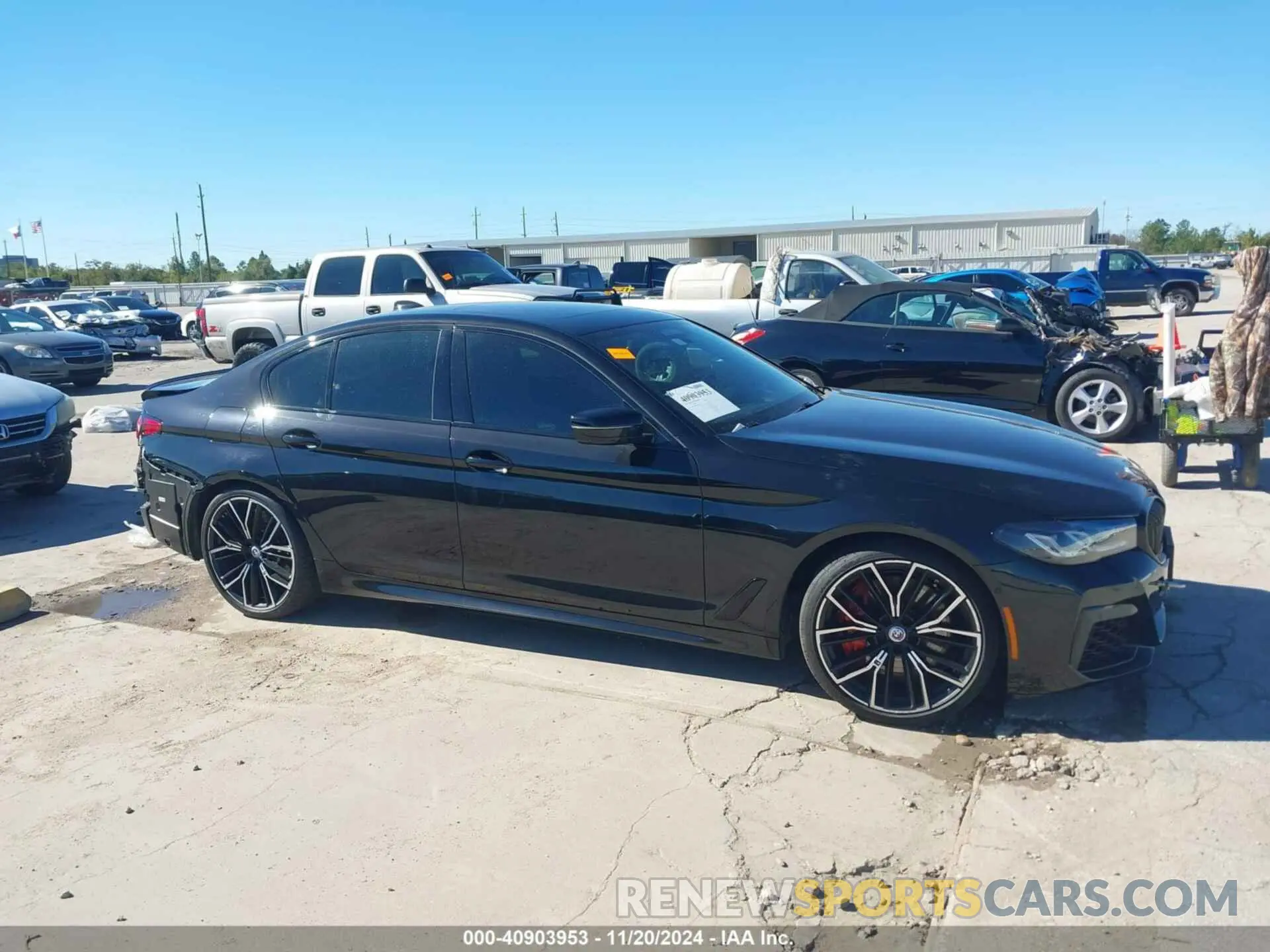 14 Photograph of a damaged car WBA13BK00PCM39225 BMW M550 2023