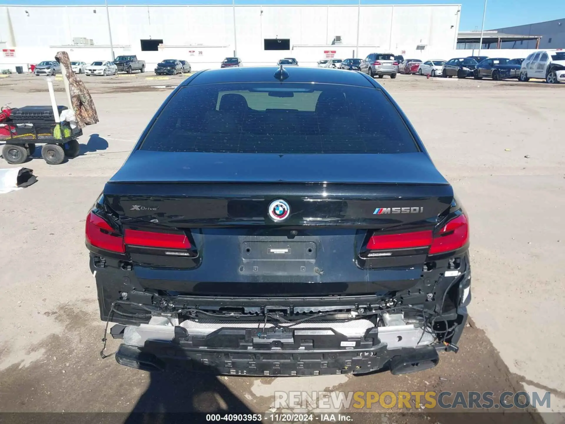 17 Photograph of a damaged car WBA13BK00PCM39225 BMW M550 2023
