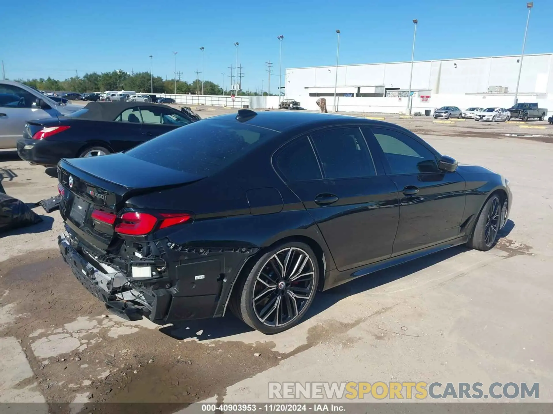 4 Photograph of a damaged car WBA13BK00PCM39225 BMW M550 2023