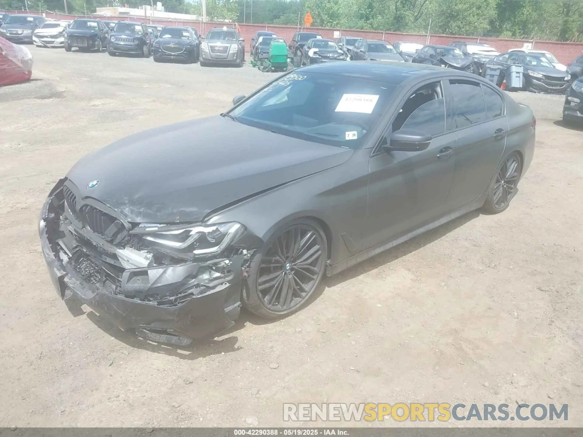 2 Photograph of a damaged car WBA13BK02PCN47443 BMW M550 2023