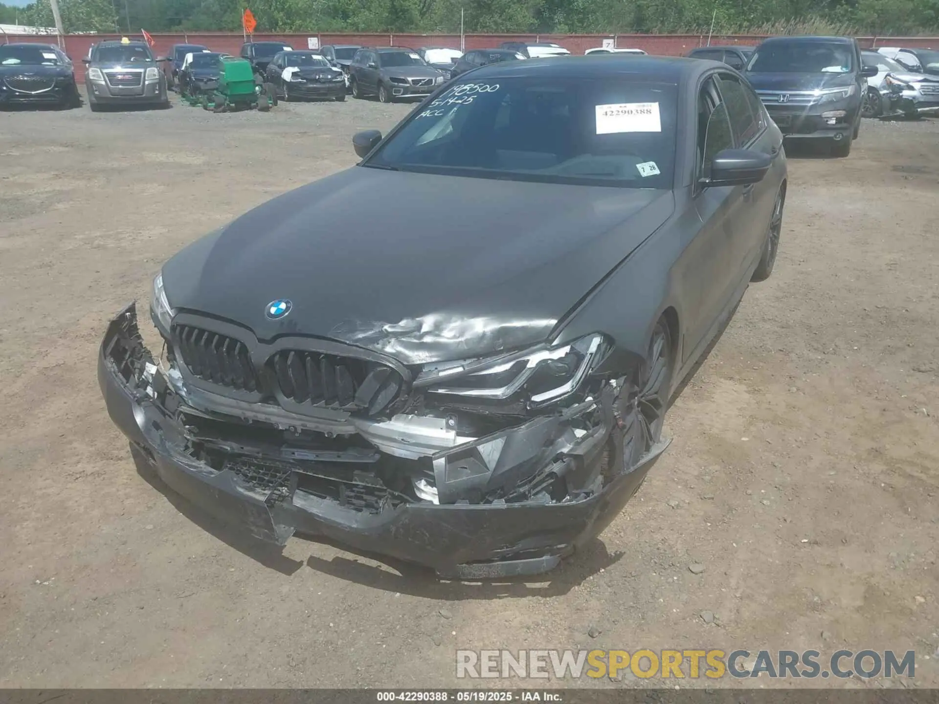 6 Photograph of a damaged car WBA13BK02PCN47443 BMW M550 2023