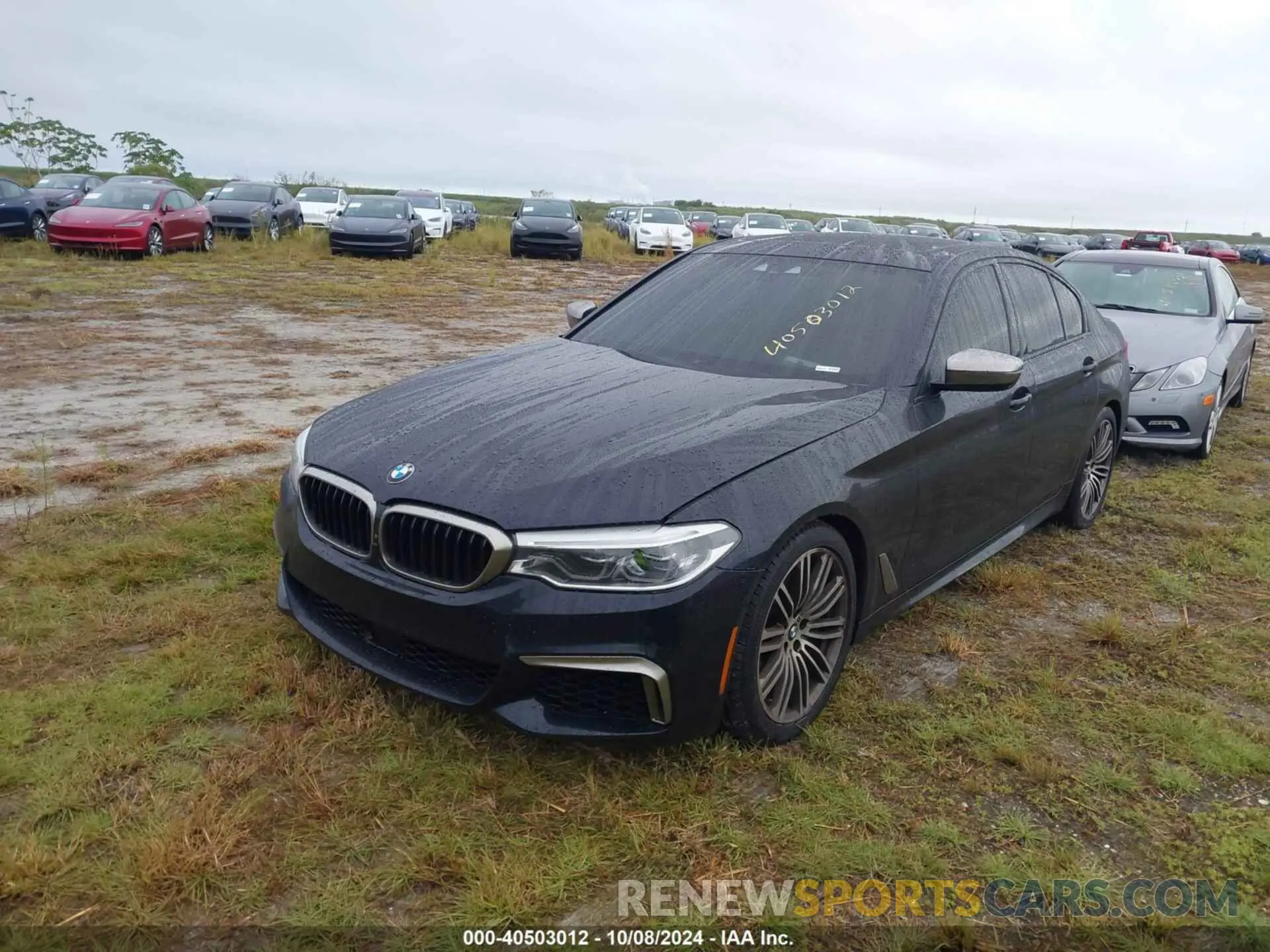 2 Photograph of a damaged car WBAJS7C08LCD83806 BMW M550I 2020