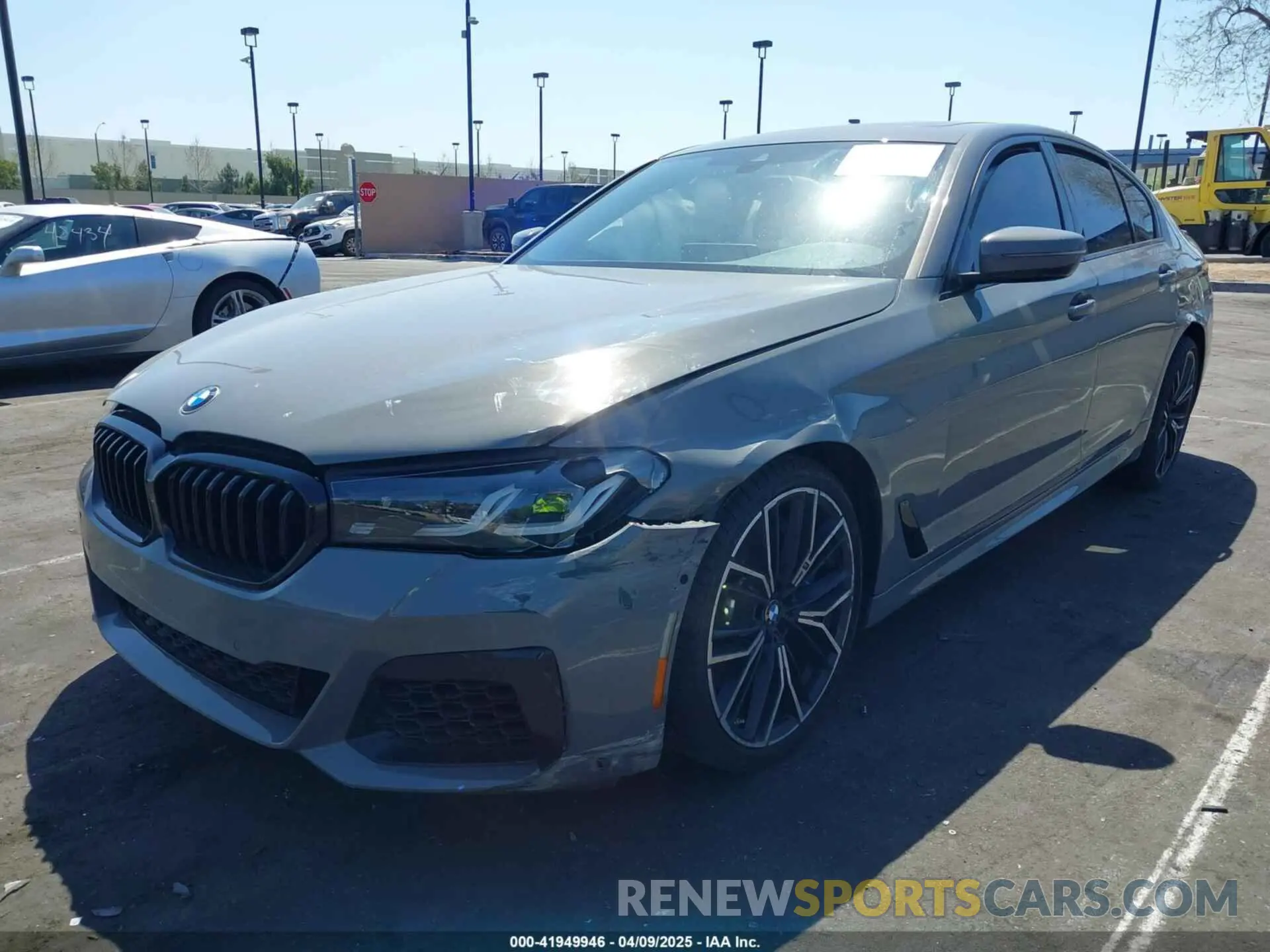 2 Фотография поврежденного автомобиля WBA13BK04MCF86288 BMW M550I 2021
