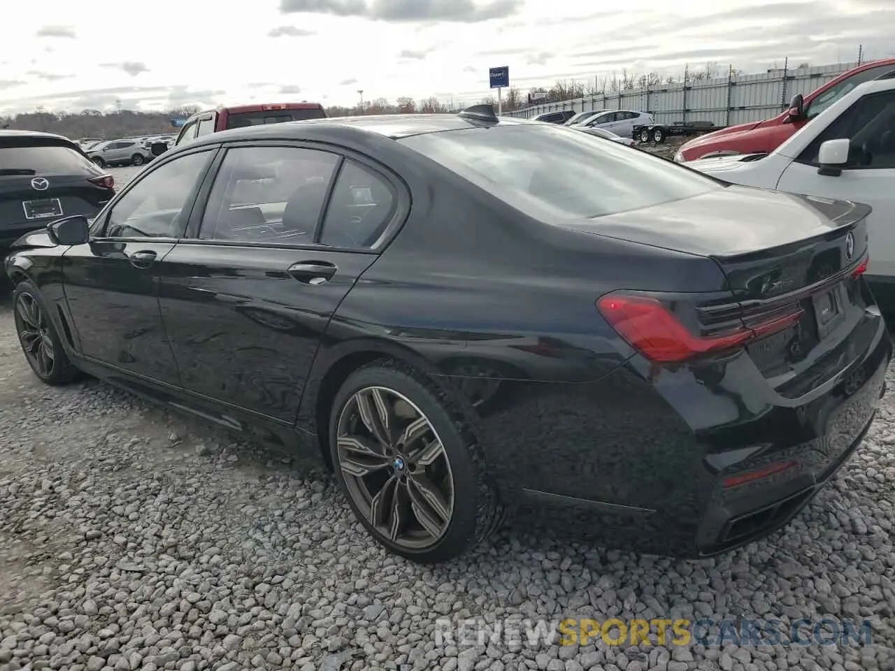 2 Фотография поврежденного автомобиля WBA7U6C06NCK59421 BMW M7 2022