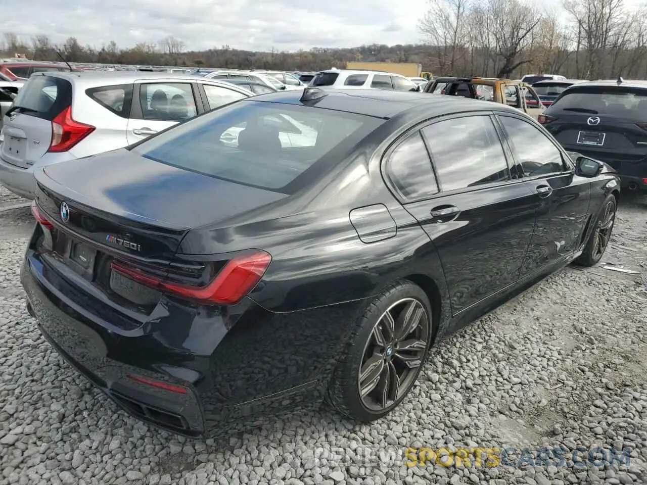 3 Фотография поврежденного автомобиля WBA7U6C06NCK59421 BMW M7 2022