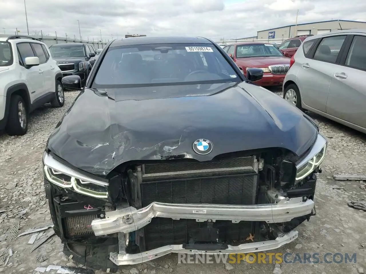 5 Фотография поврежденного автомобиля WBA7U6C06NCK59421 BMW M7 2022