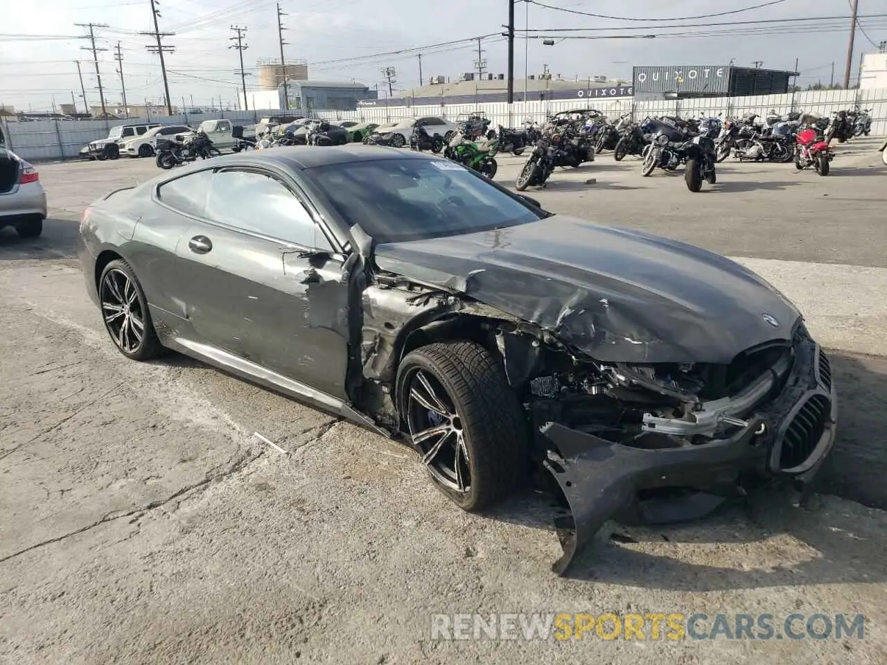 4 Photograph of a damaged car WBABC4C51KBU96056 BMW M8 2019