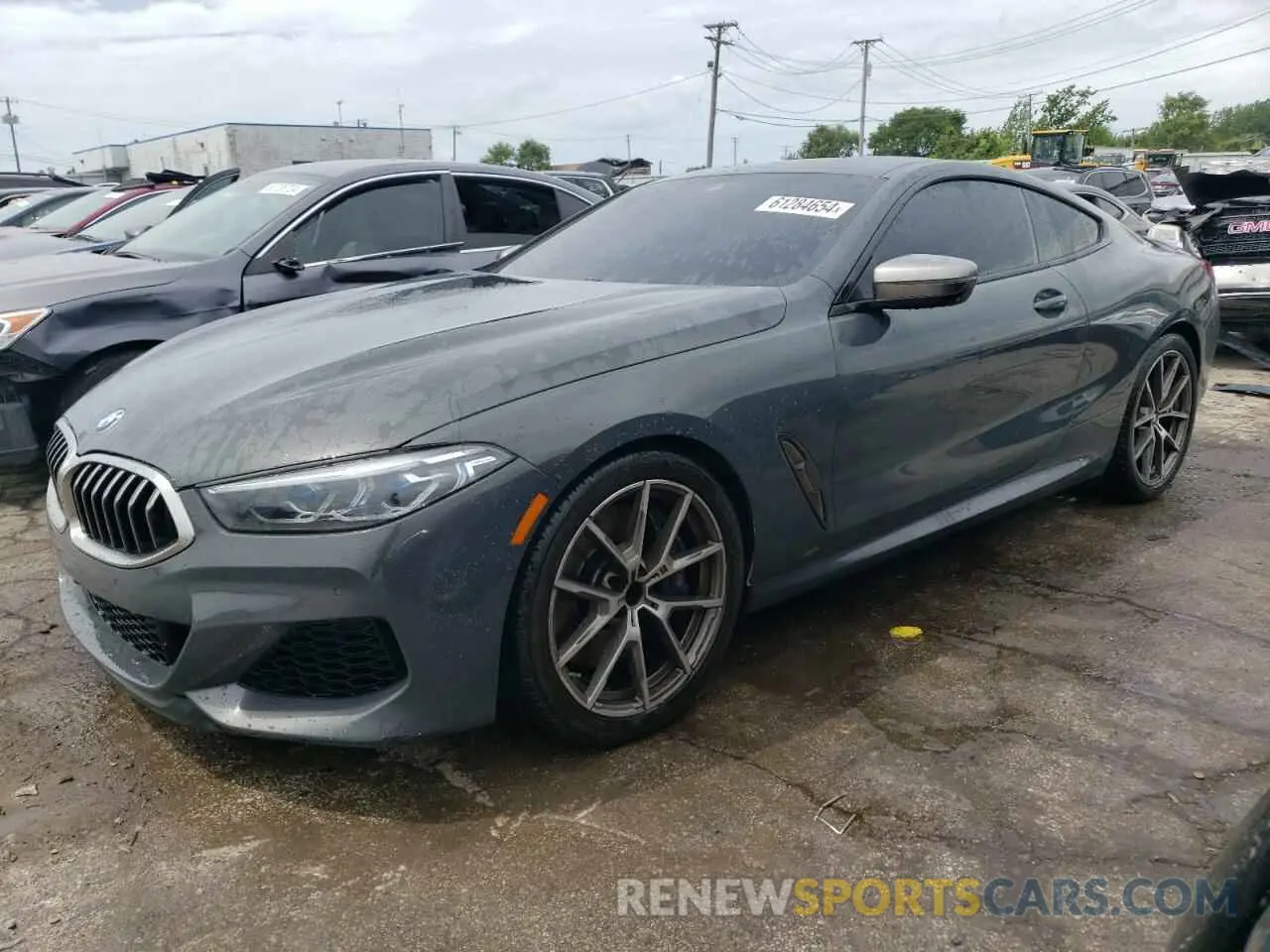 1 Фотография поврежденного автомобиля WBABC4C51KBU96543 BMW M8 2019