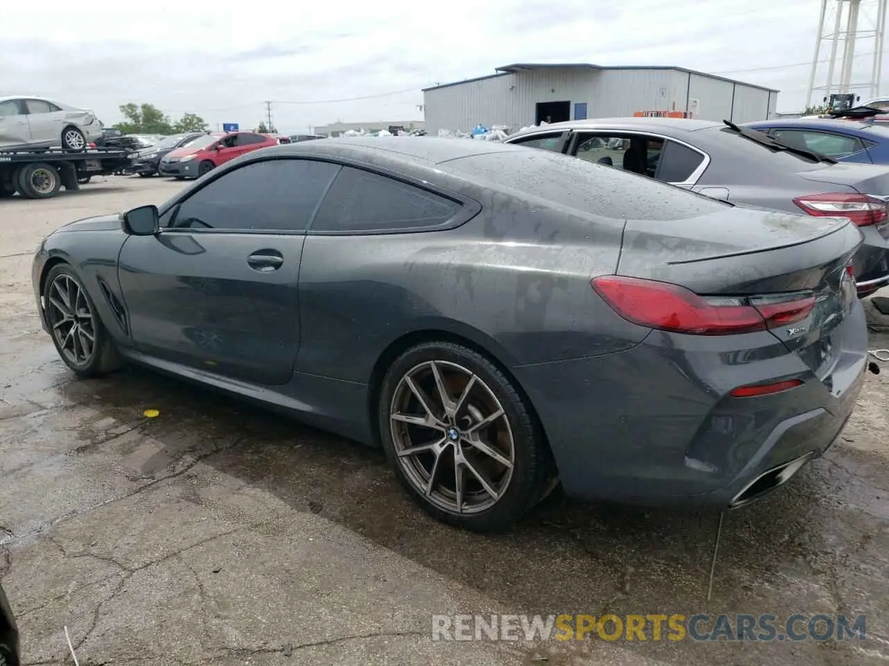 2 Фотография поврежденного автомобиля WBABC4C51KBU96543 BMW M8 2019