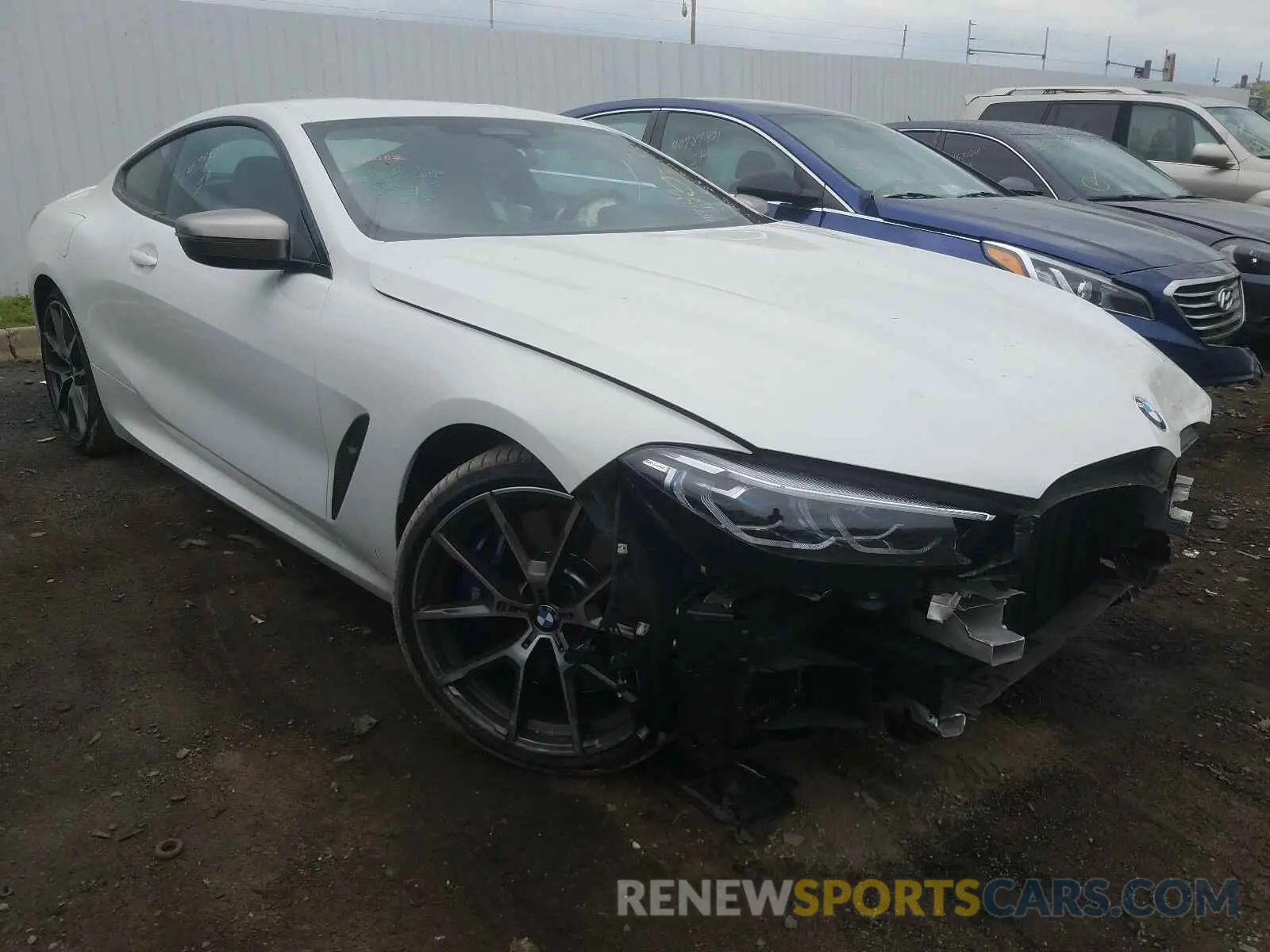 1 Photograph of a damaged car WBABC4C53KBU95443 BMW M8 2019