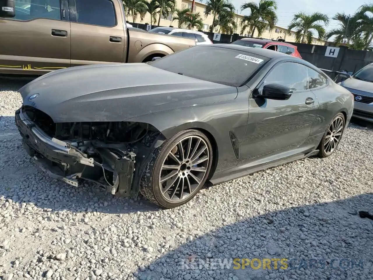 1 Photograph of a damaged car WBABC4C53KBU96351 BMW M8 2019