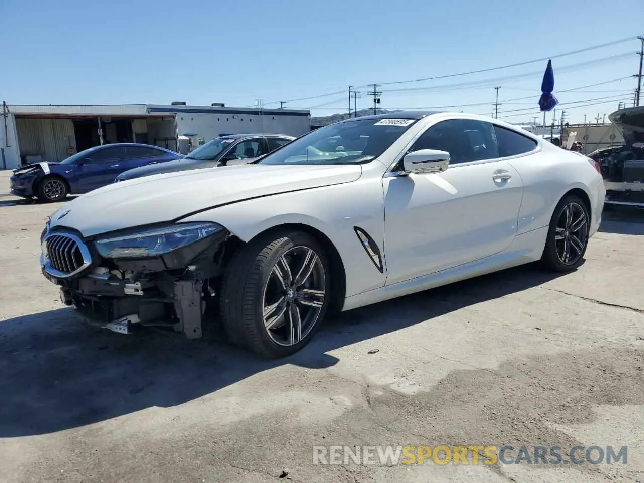 1 Photograph of a damaged car WBABC4C56KBJ35745 BMW M8 2019