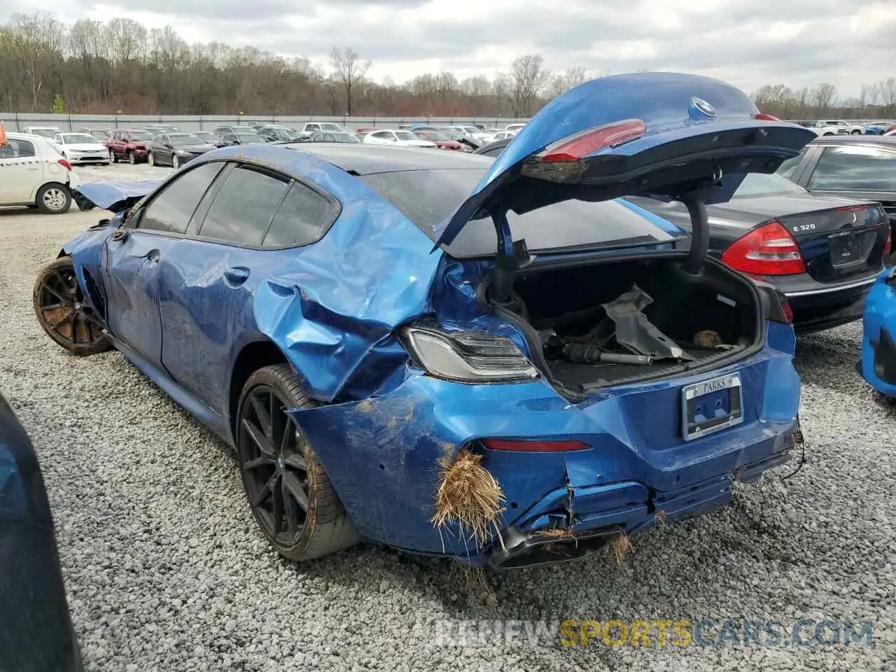 2 Photograph of a damaged car WBAGV8C03LCE29002 BMW M8 2020