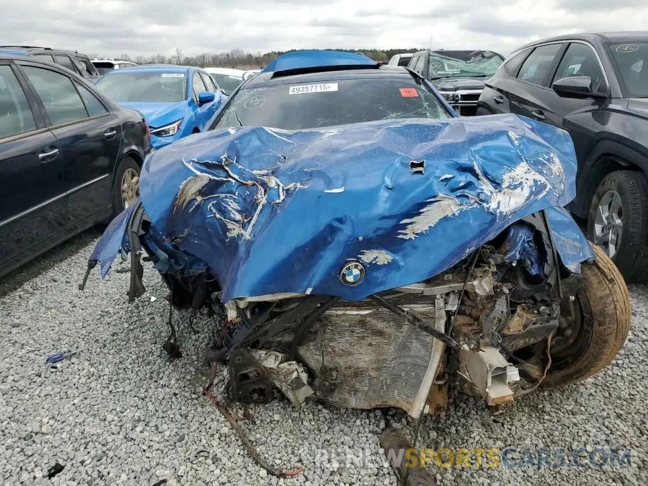 5 Photograph of a damaged car WBAGV8C03LCE29002 BMW M8 2020