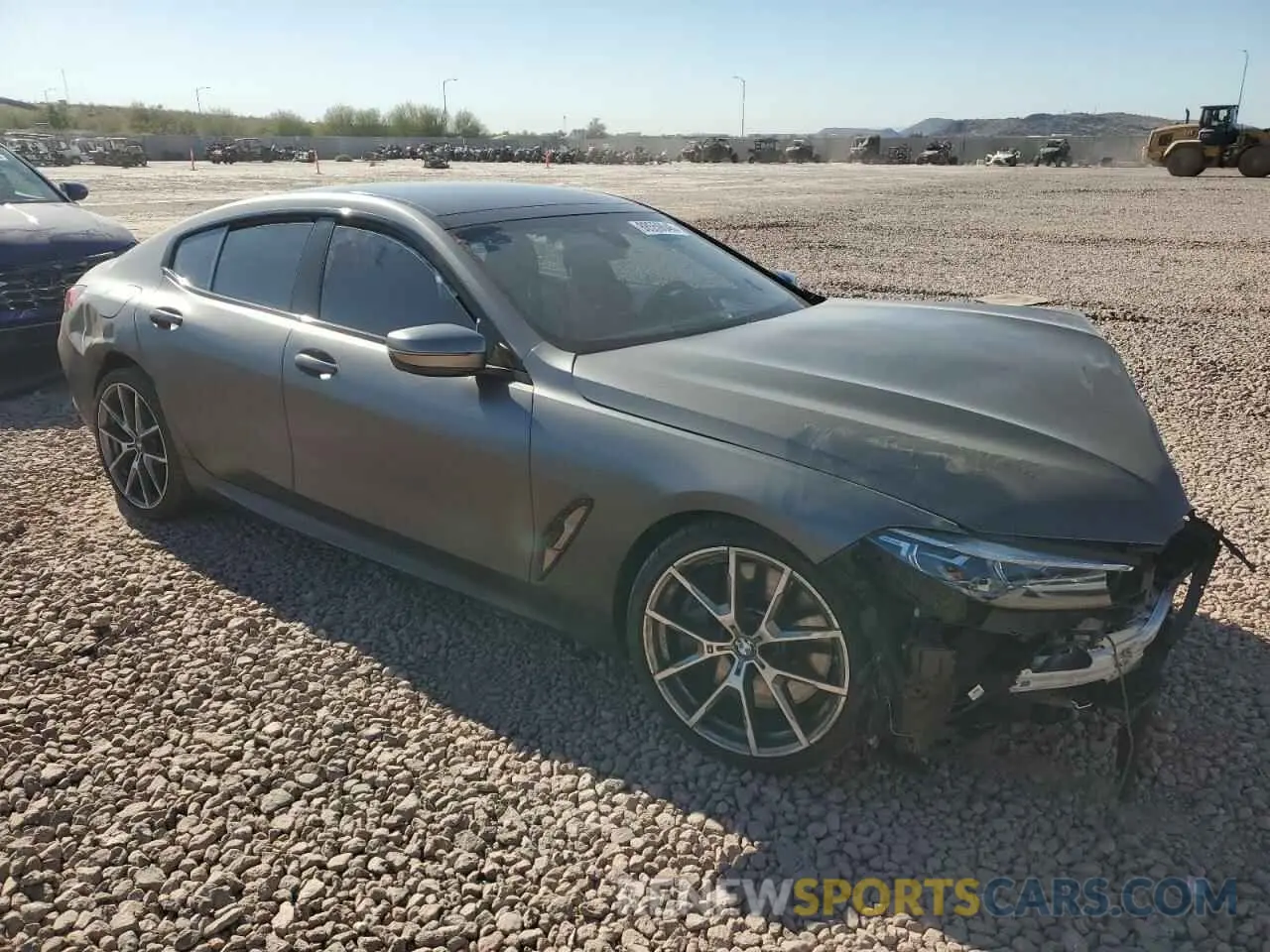 4 Фотография поврежденного автомобиля WBAGV8C05LCE41183 BMW M8 2020