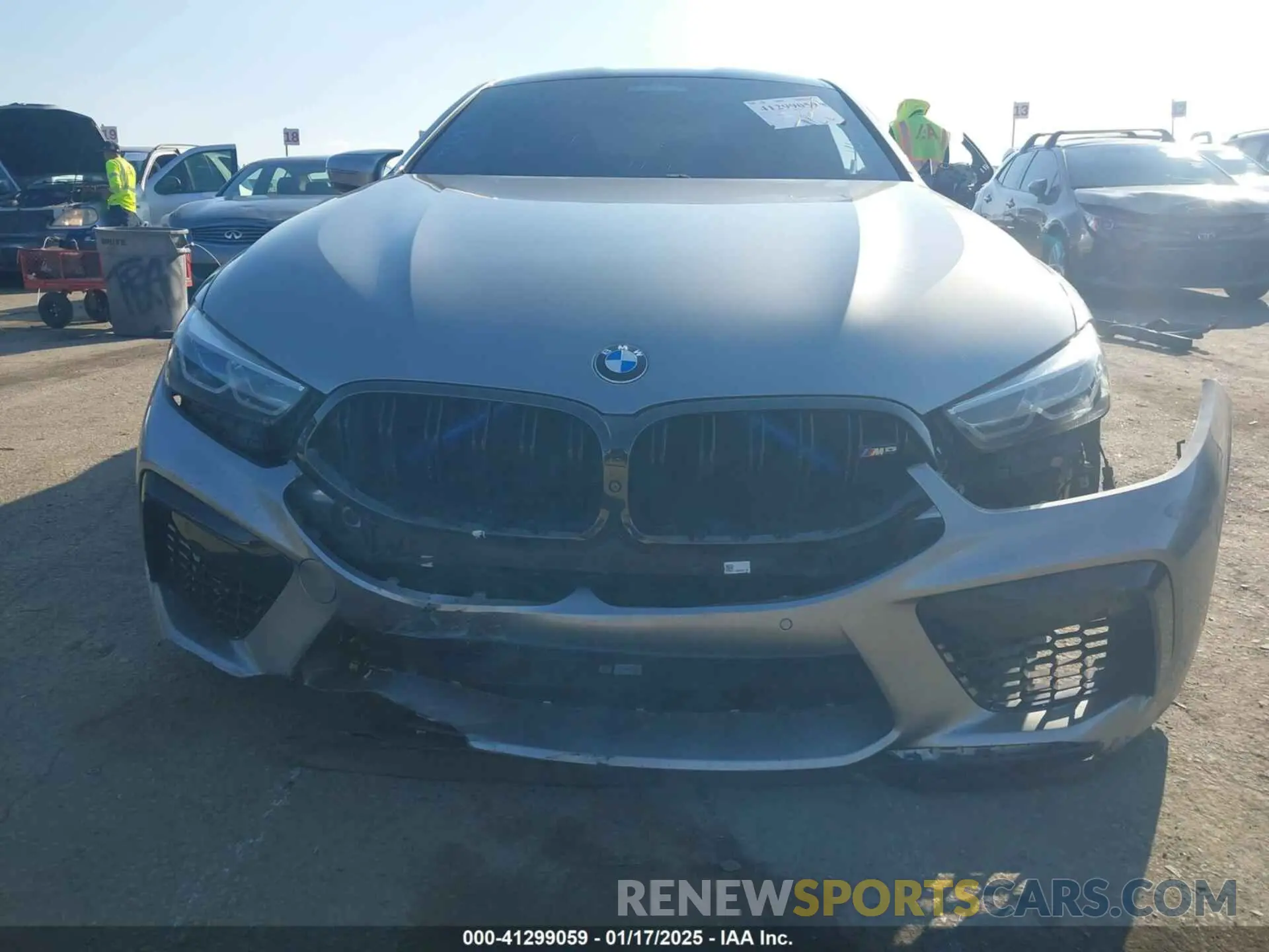 12 Photograph of a damaged car WBSAE0C00LCD21181 BMW M8 2020