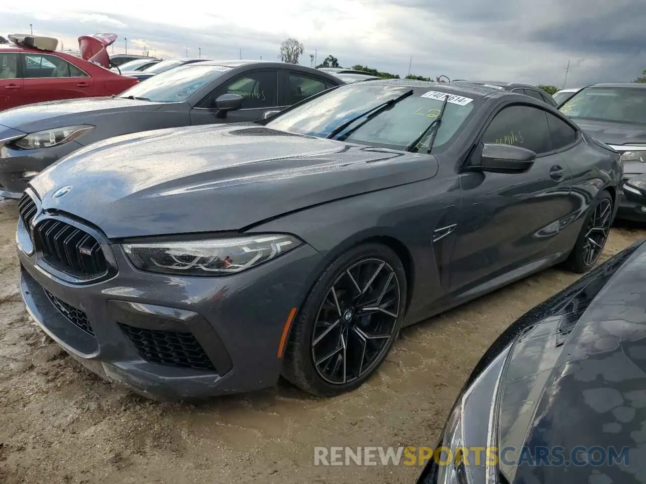 1 Photograph of a damaged car WBSAE0C03LCD82167 BMW M8 2020