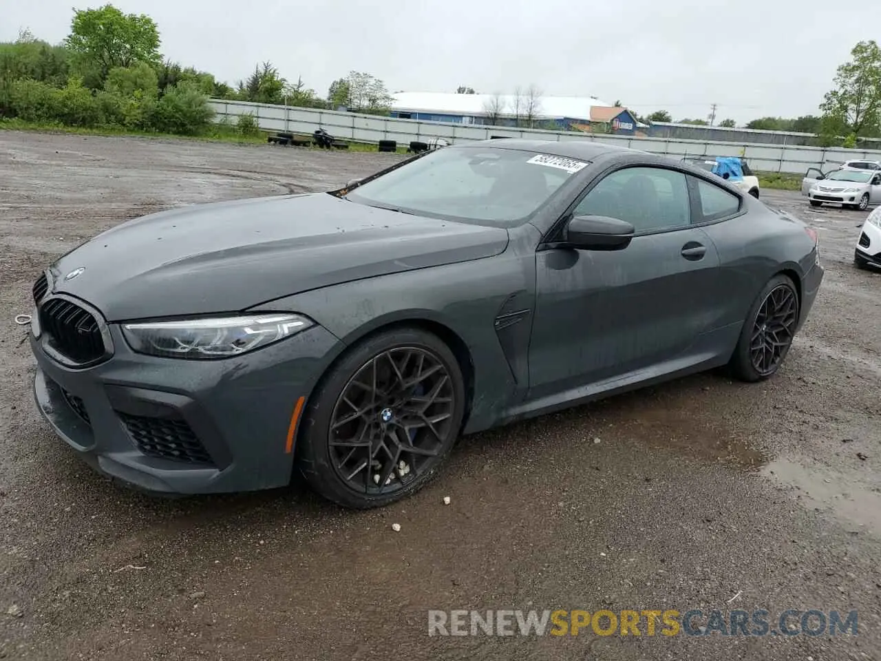 1 Фотография поврежденного автомобиля WBSAE0C07LCD25423 BMW M8 2020