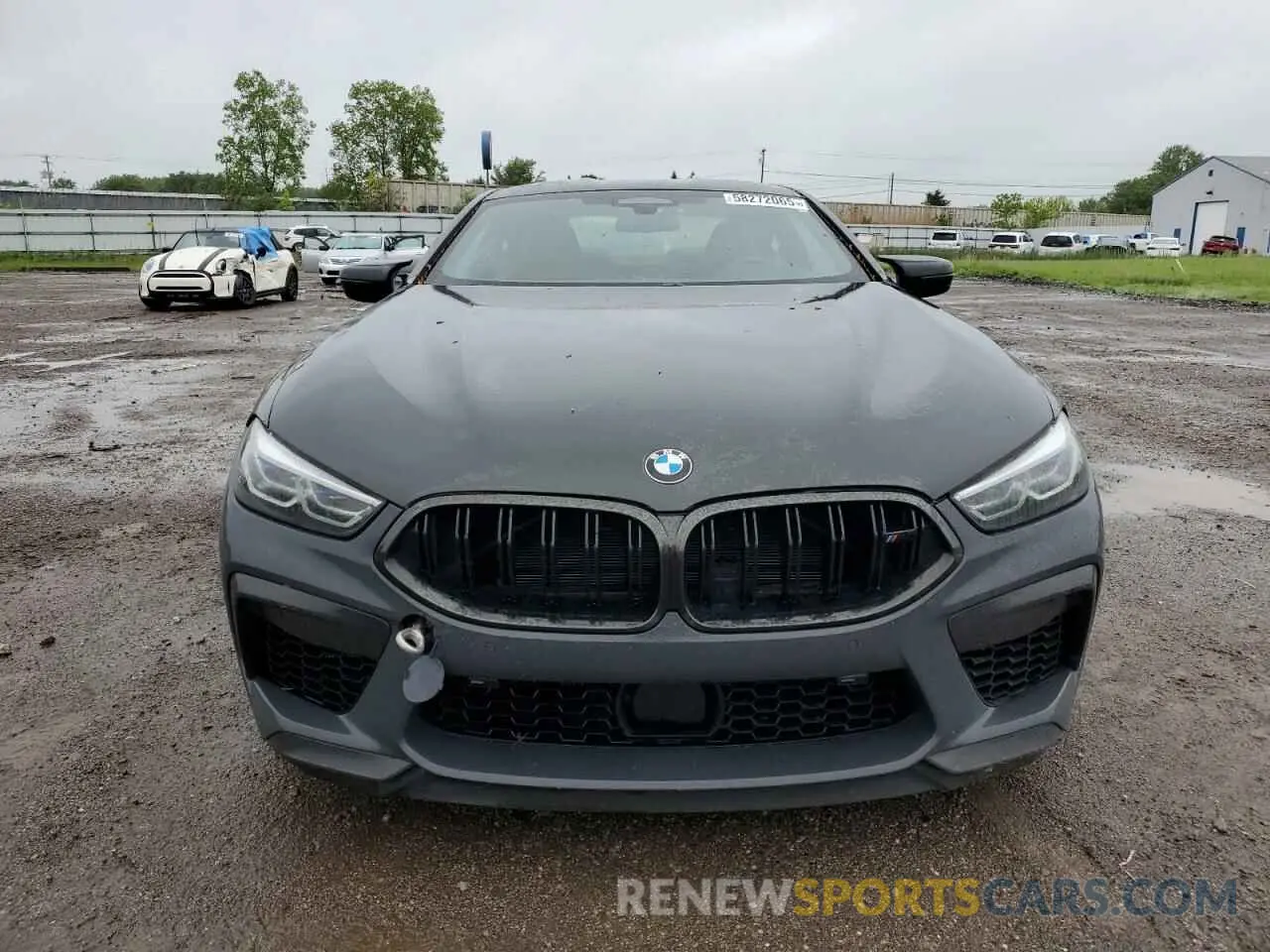 5 Фотография поврежденного автомобиля WBSAE0C07LCD25423 BMW M8 2020