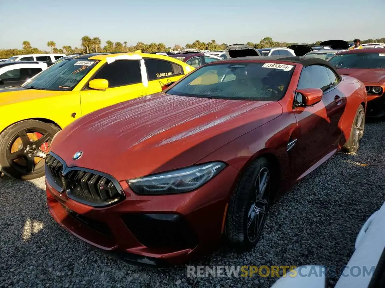 1 Photograph of a damaged car WBSDZ0C01LBM09483 BMW M8 2020