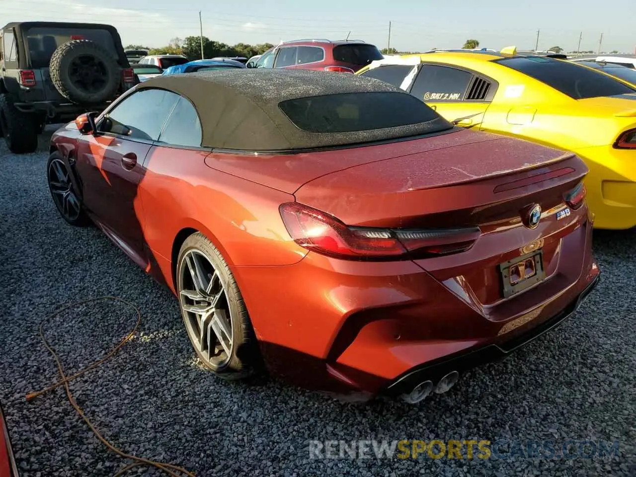 2 Photograph of a damaged car WBSDZ0C01LBM09483 BMW M8 2020