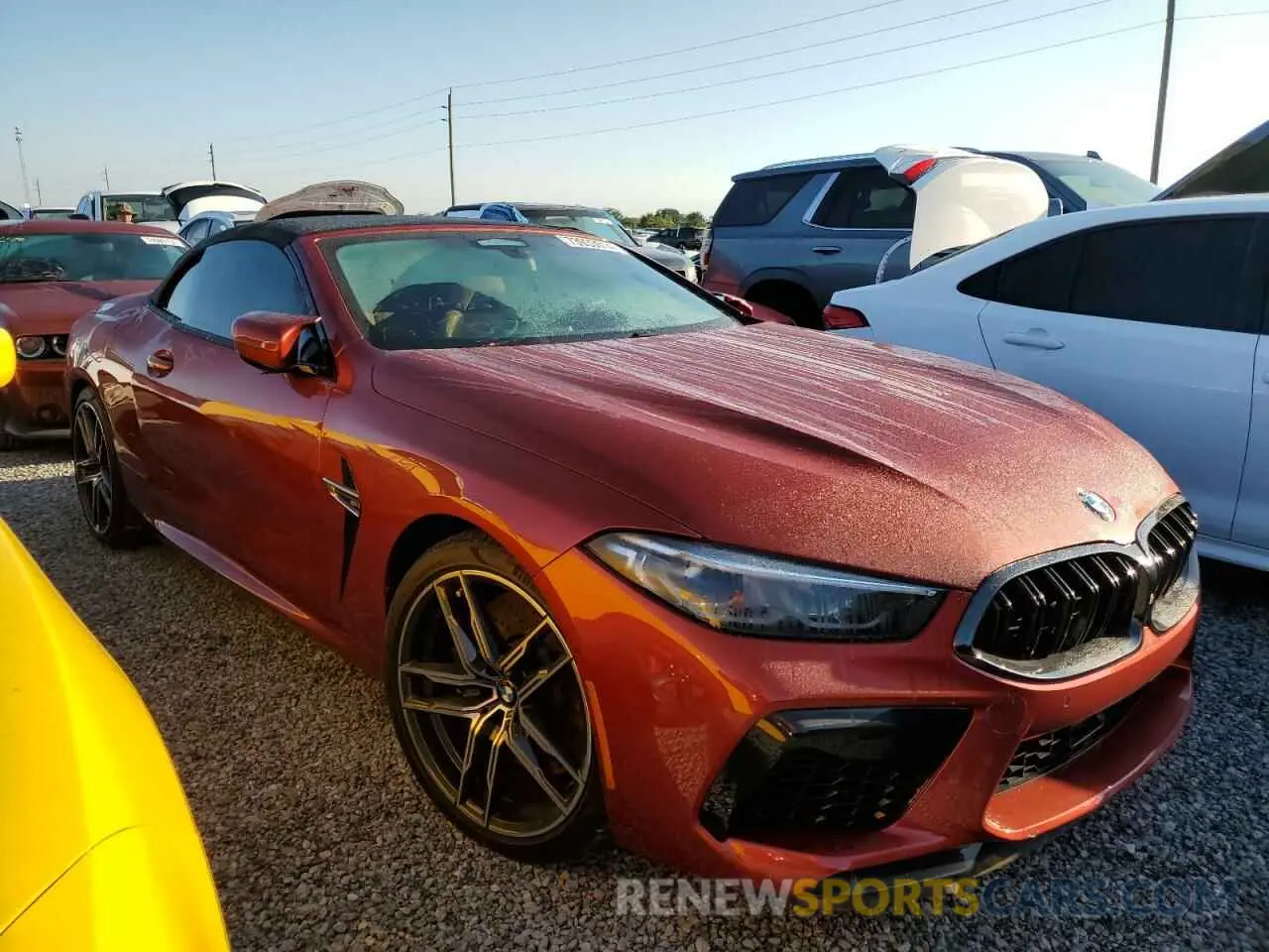 4 Photograph of a damaged car WBSDZ0C01LBM09483 BMW M8 2020