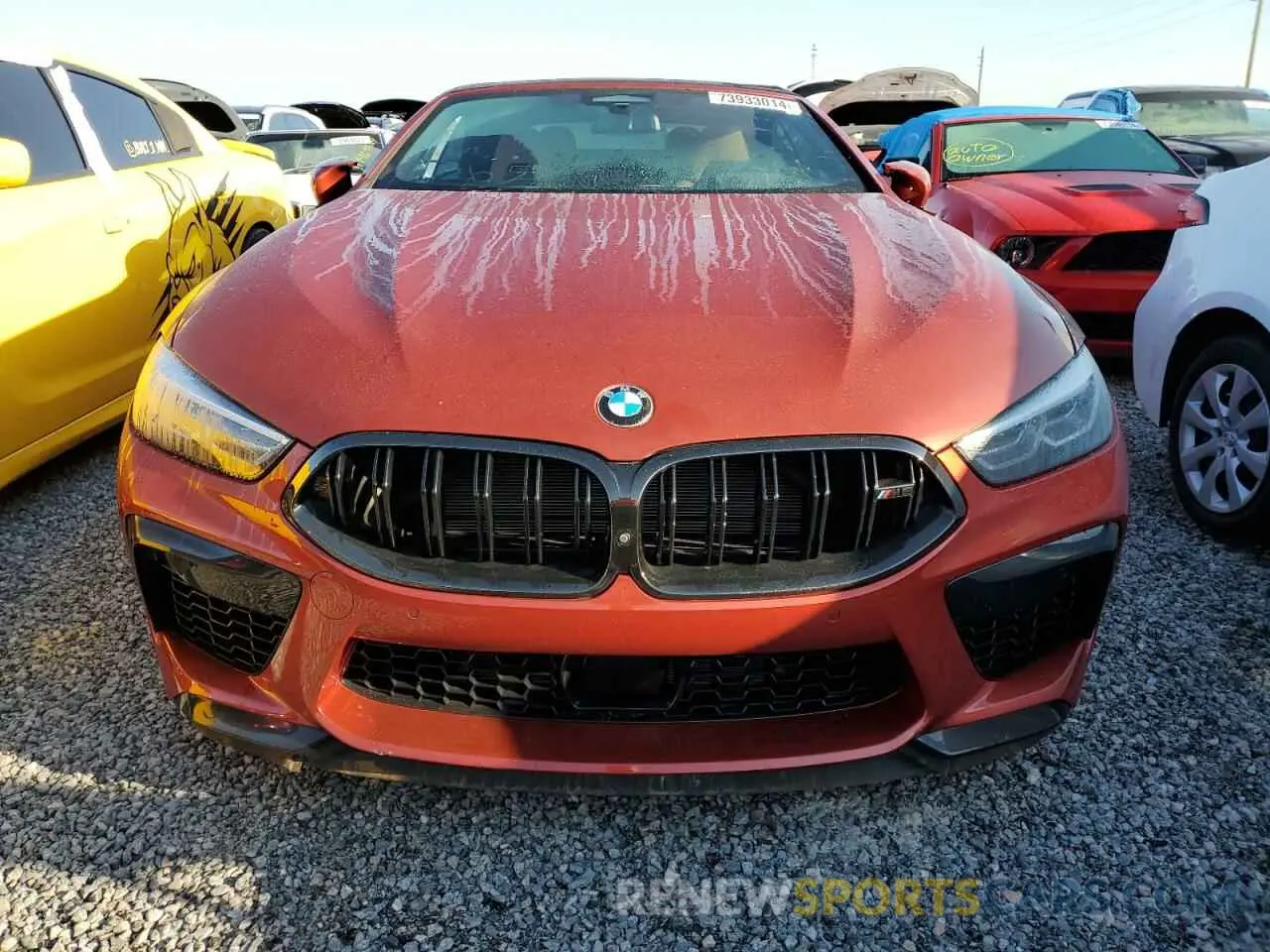 5 Photograph of a damaged car WBSDZ0C01LBM09483 BMW M8 2020