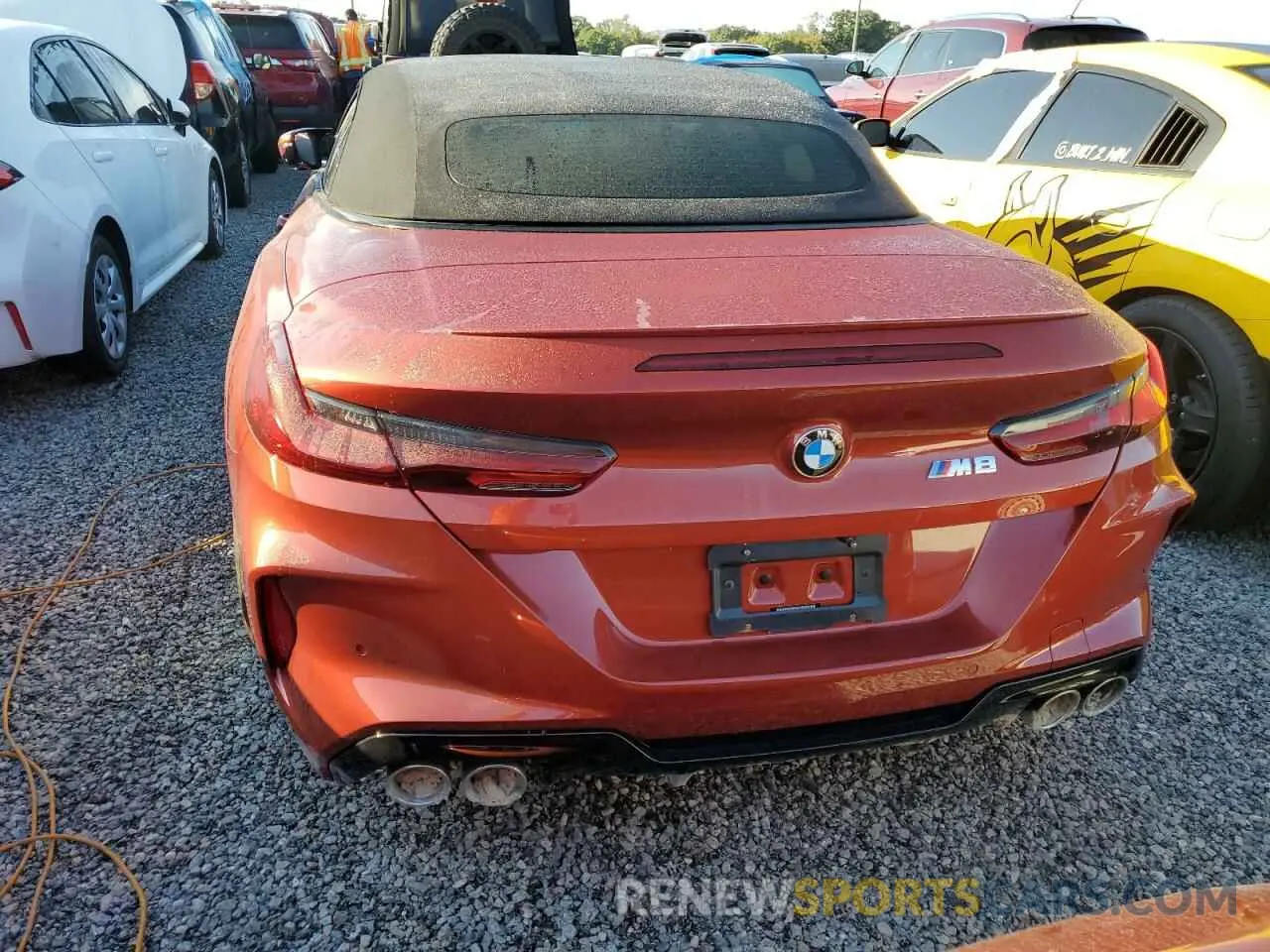6 Photograph of a damaged car WBSDZ0C01LBM09483 BMW M8 2020