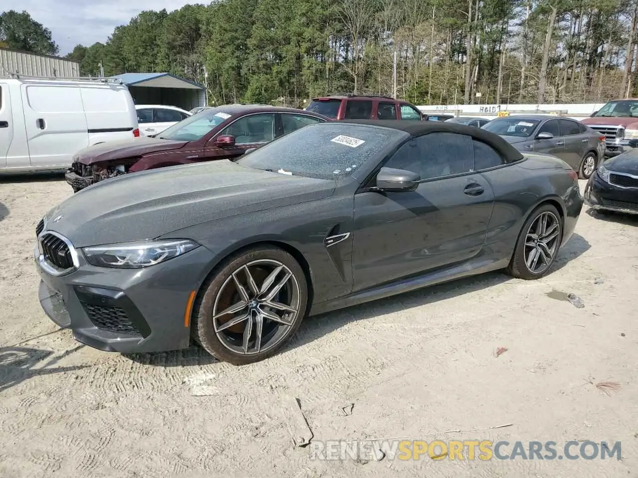 1 Photograph of a damaged car WBSDZ0C05LBM09549 BMW M8 2020