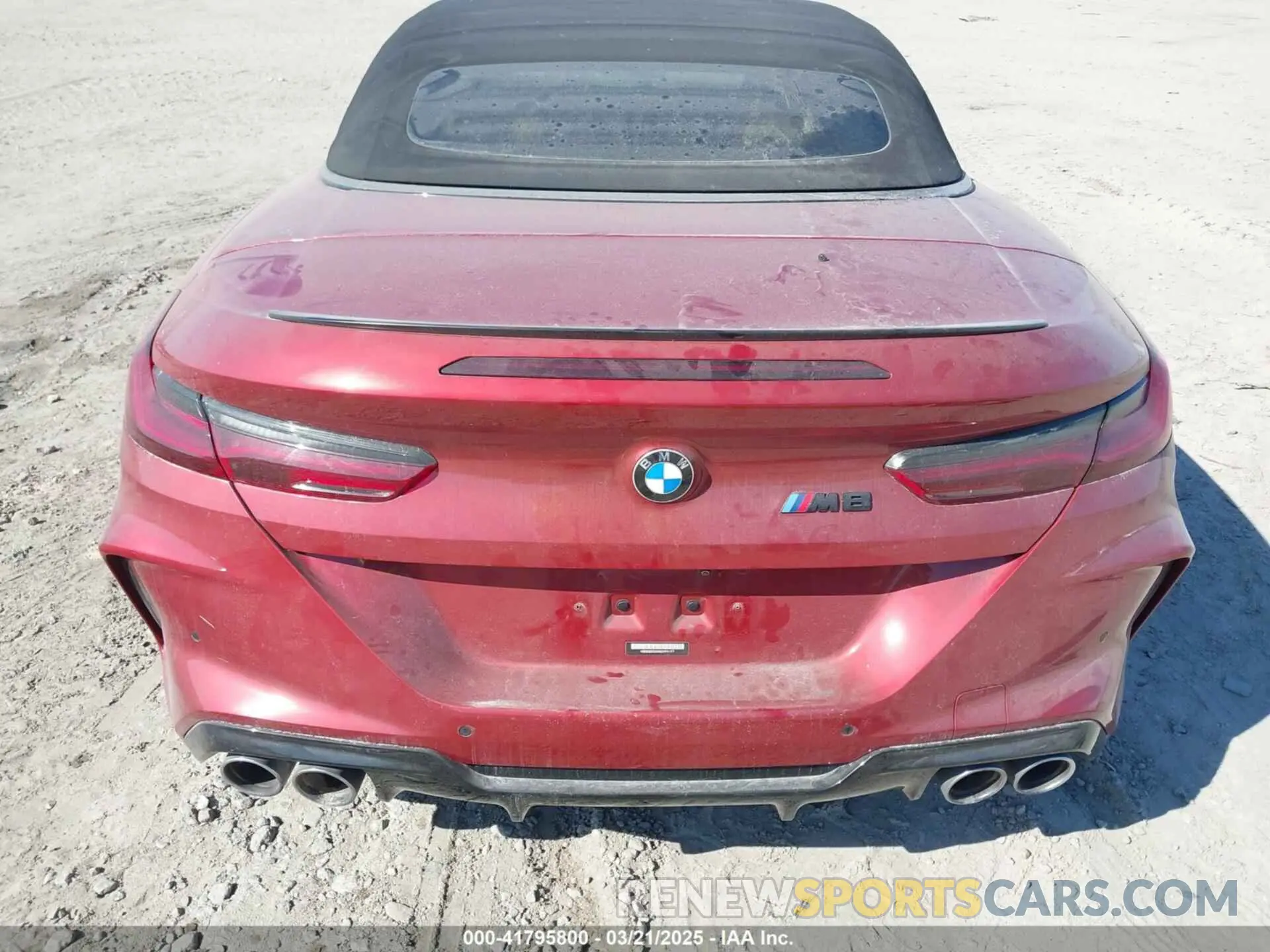 6 Фотография поврежденного автомобиля WBSDZ0C07LBM09505 BMW M8 2020