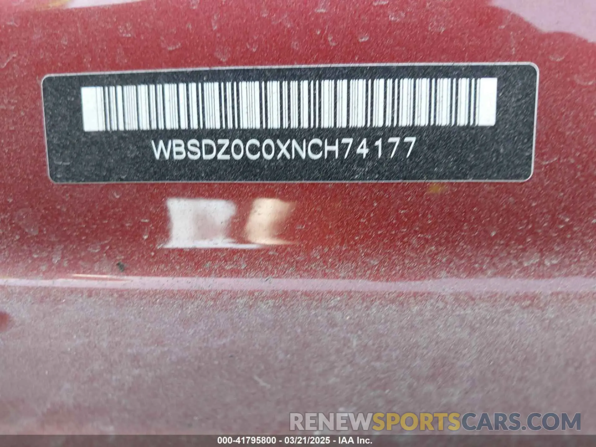 9 Фотография поврежденного автомобиля WBSDZ0C07LBM09505 BMW M8 2020
