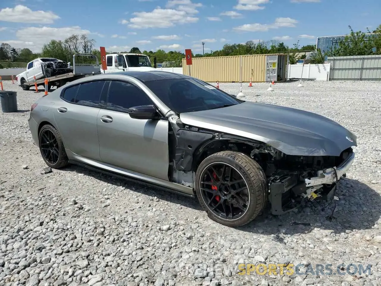 4 Photograph of a damaged car WBSGV0C03LCE23018 BMW M8 2020
