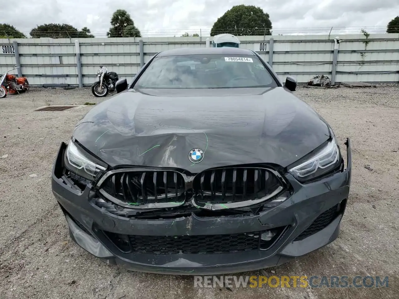 5 Фотография поврежденного автомобиля WBAGV8C07NCG79488 BMW M8 2022