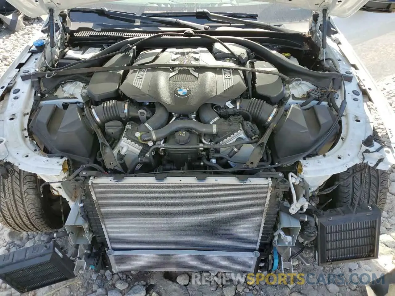 11 Photograph of a damaged car WBAGV8C01PCM79724 BMW M8 2023