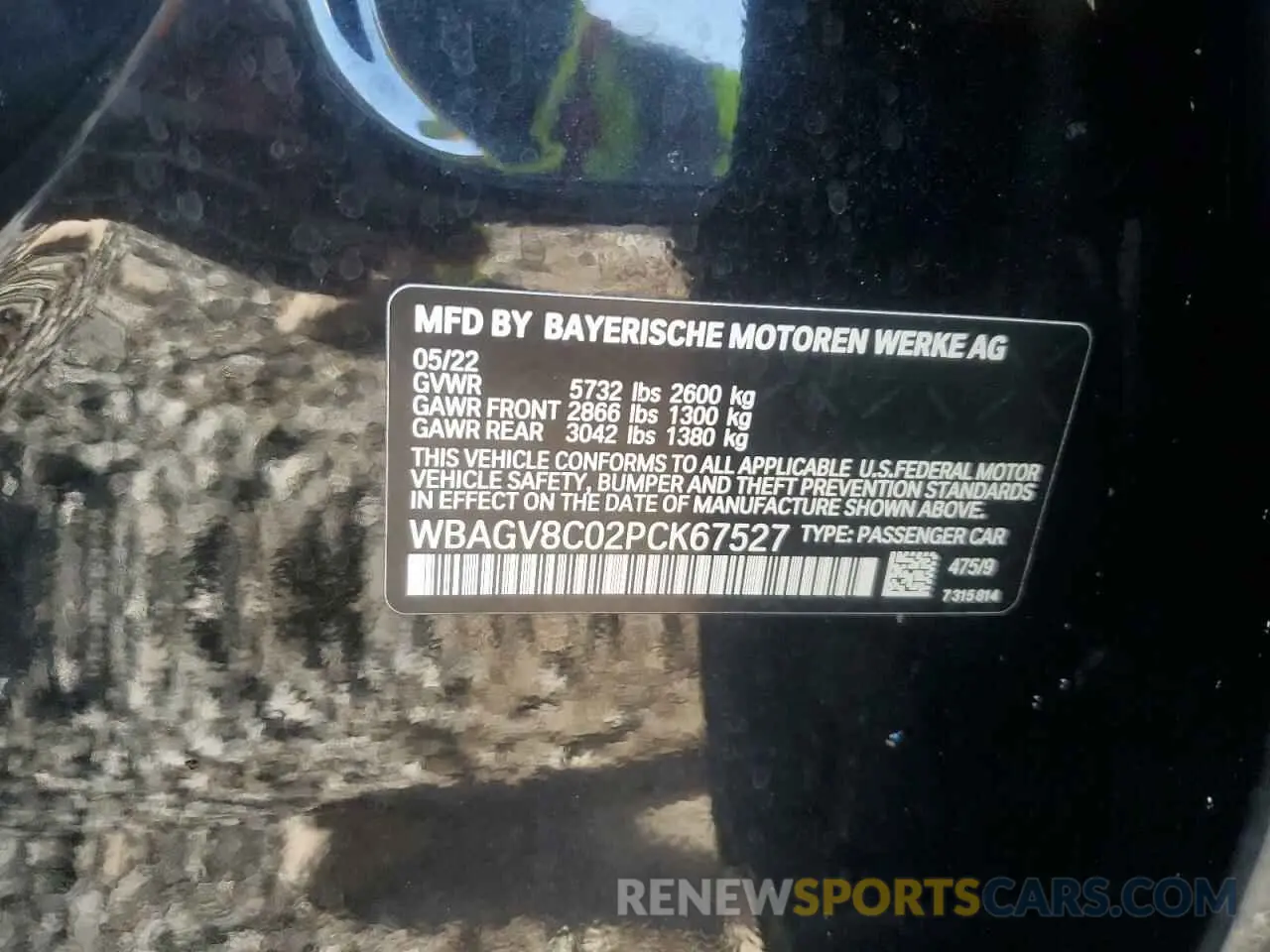 12 Фотография поврежденного автомобиля WBAGV8C02PCK67527 BMW M8 2023