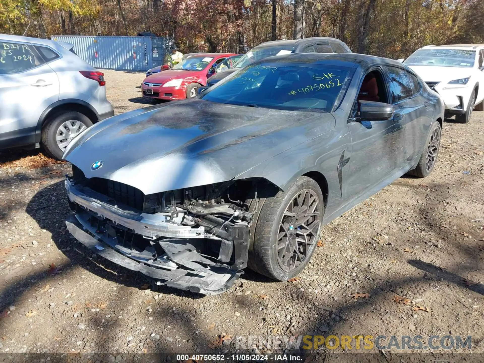 2 Photograph of a damaged car WBSAE0C01PCL57271 BMW M8 2023