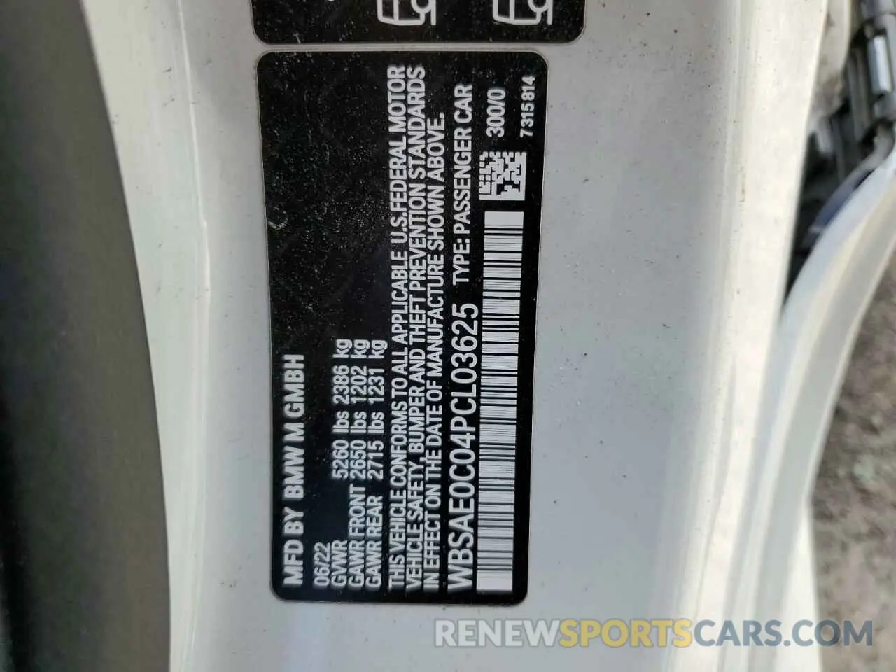 13 Фотография поврежденного автомобиля WBSAE0C04PCL03625 BMW M8 2023