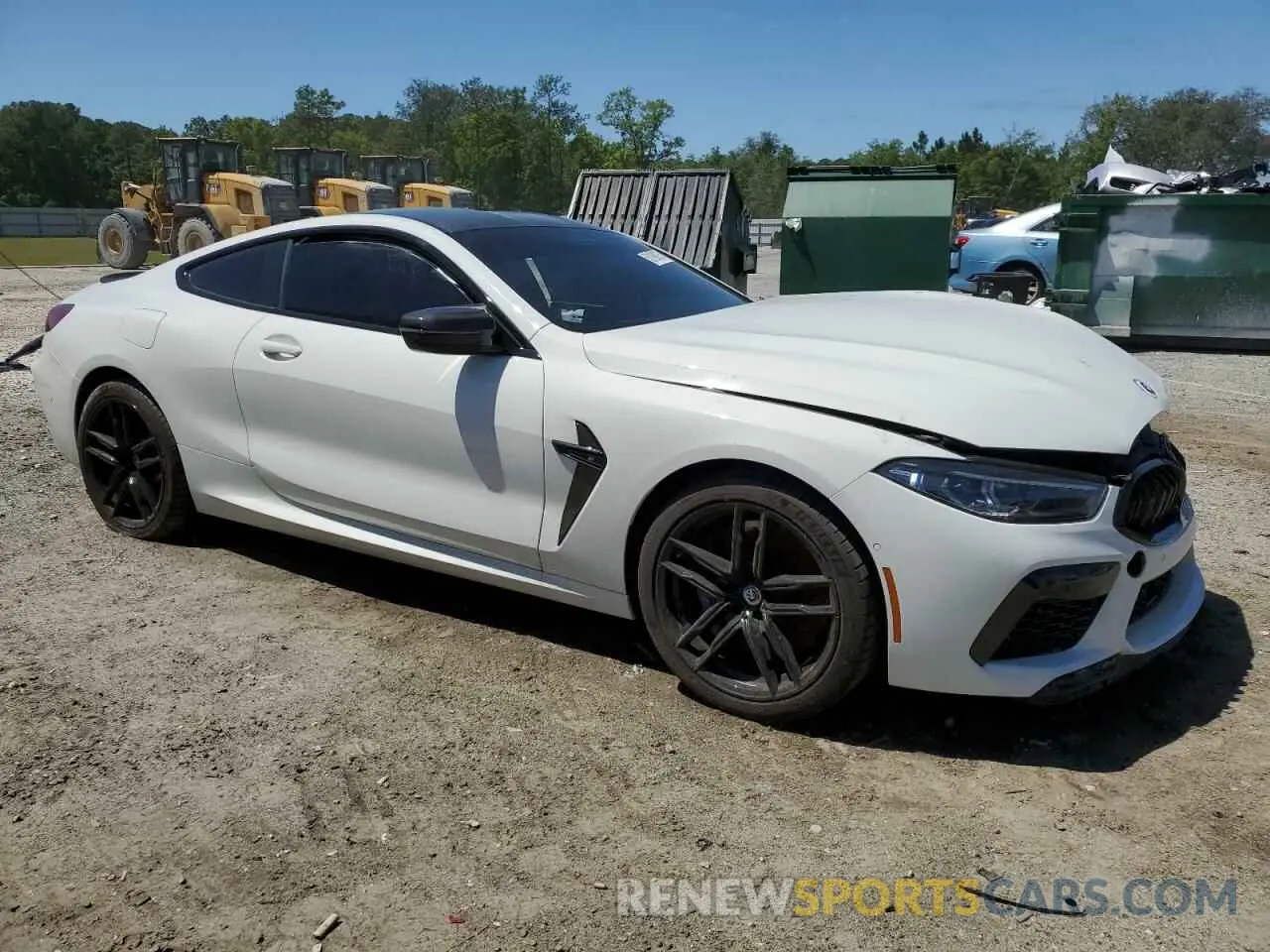 4 Фотография поврежденного автомобиля WBSAE0C04PCL03625 BMW M8 2023