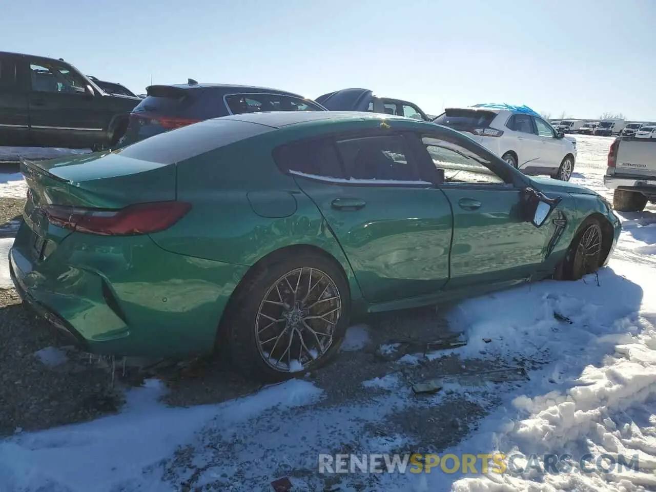 3 Photograph of a damaged car WBSGV0C04PCL02985 BMW M8 2023