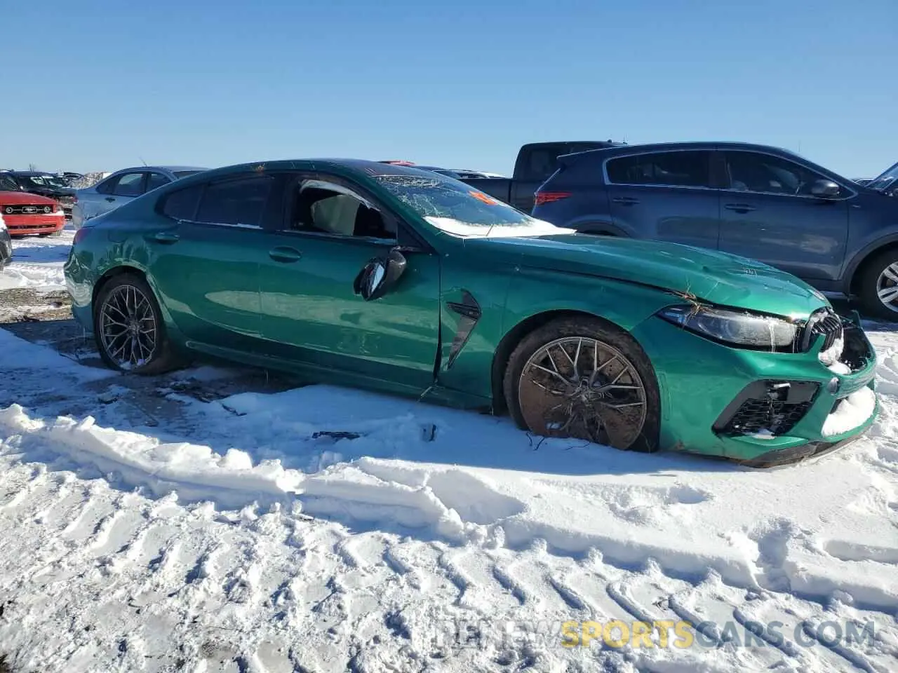4 Photograph of a damaged car WBSGV0C04PCL02985 BMW M8 2023