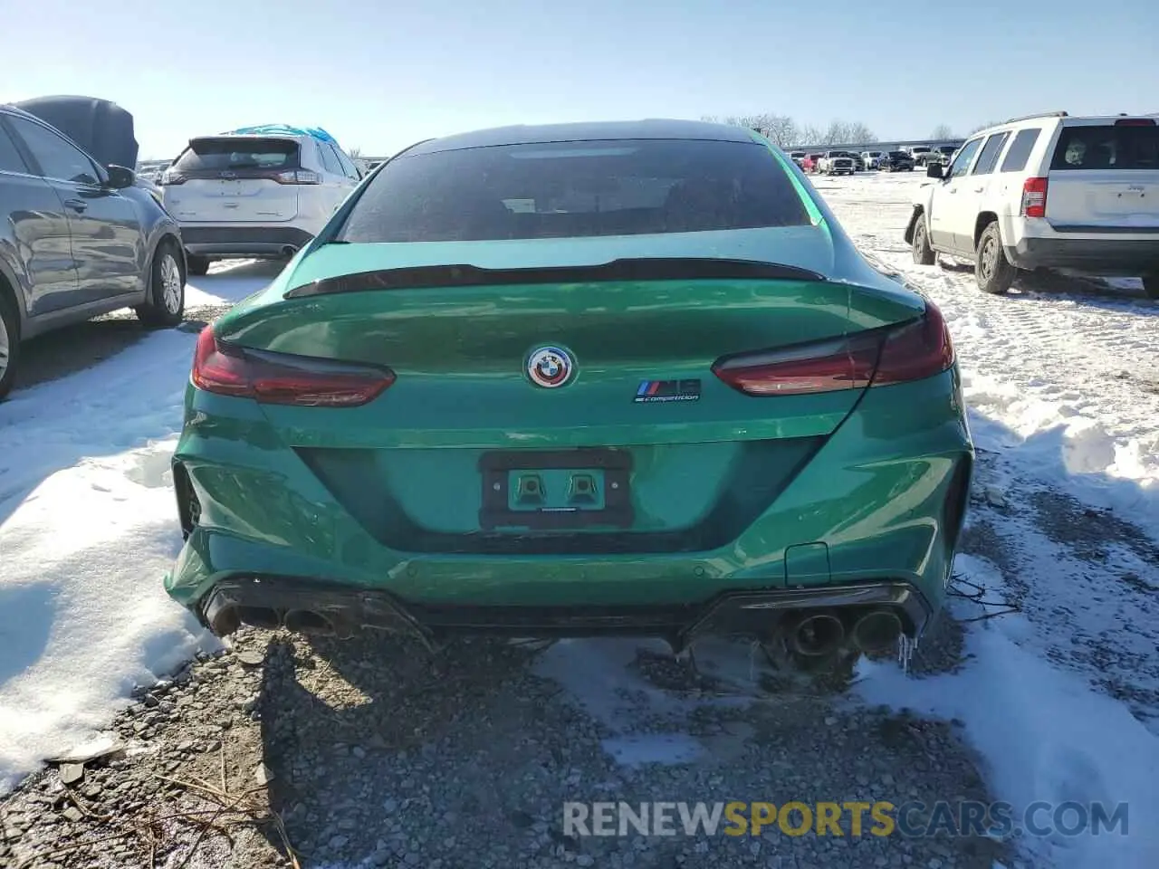 6 Photograph of a damaged car WBSGV0C04PCL02985 BMW M8 2023