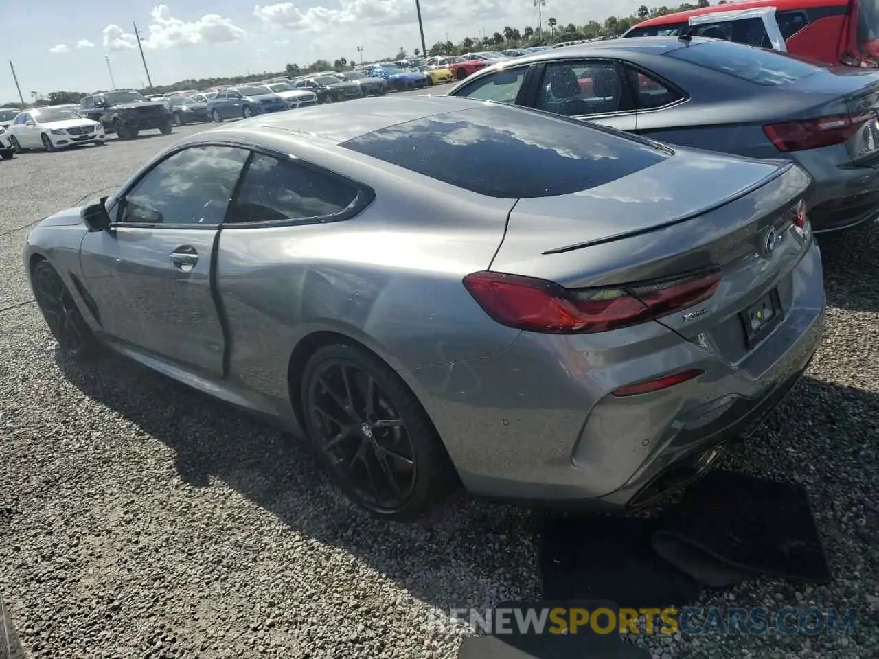 2 Photograph of a damaged car WBABC4C0XRCN56084 BMW M8 2024
