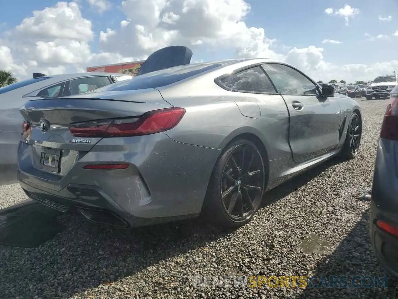 3 Photograph of a damaged car WBABC4C0XRCN56084 BMW M8 2024