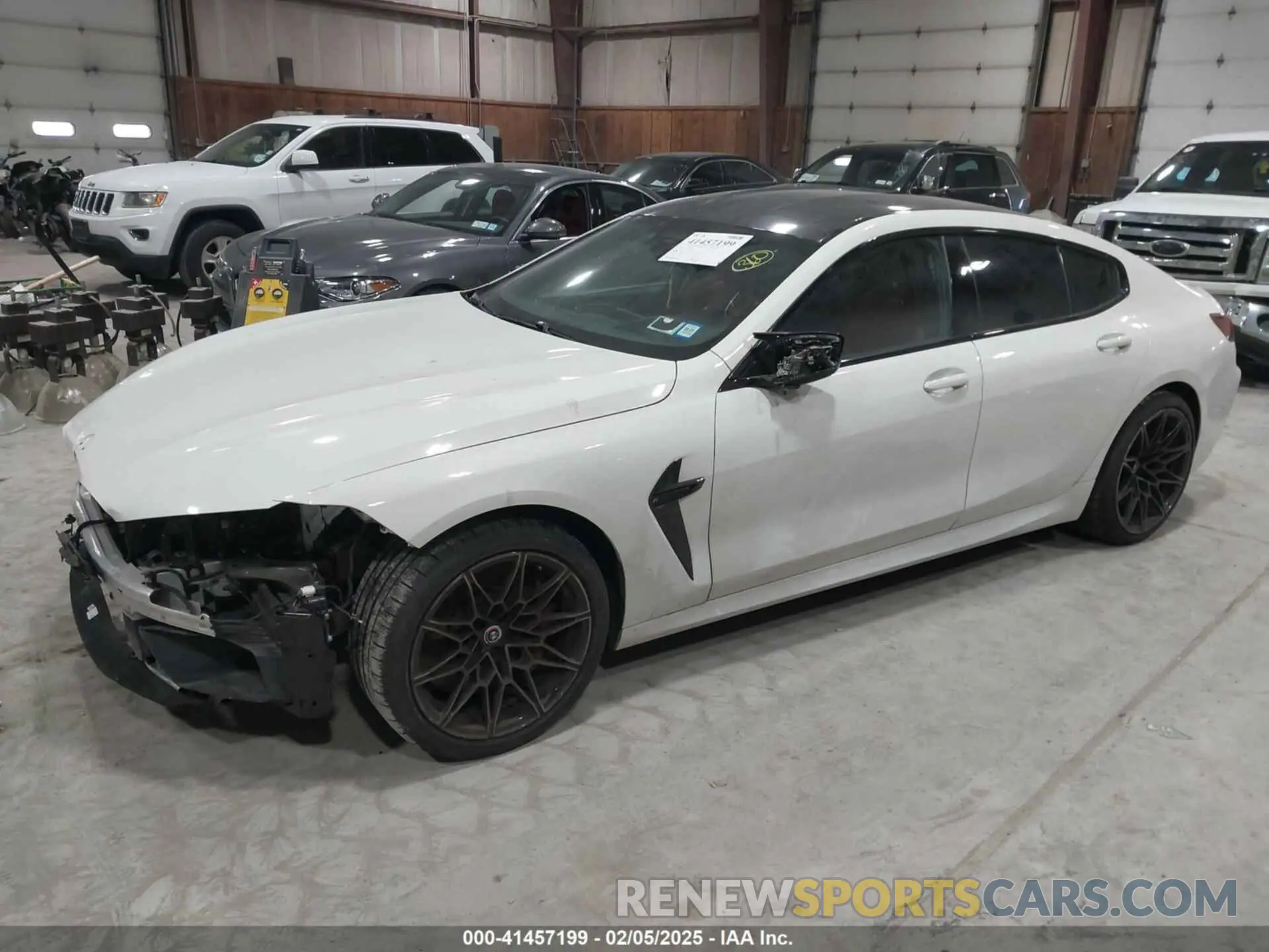 2 Фотография поврежденного автомобиля WBSGV0C06LCE47698 BMW M8 GRAN COUPE 2020