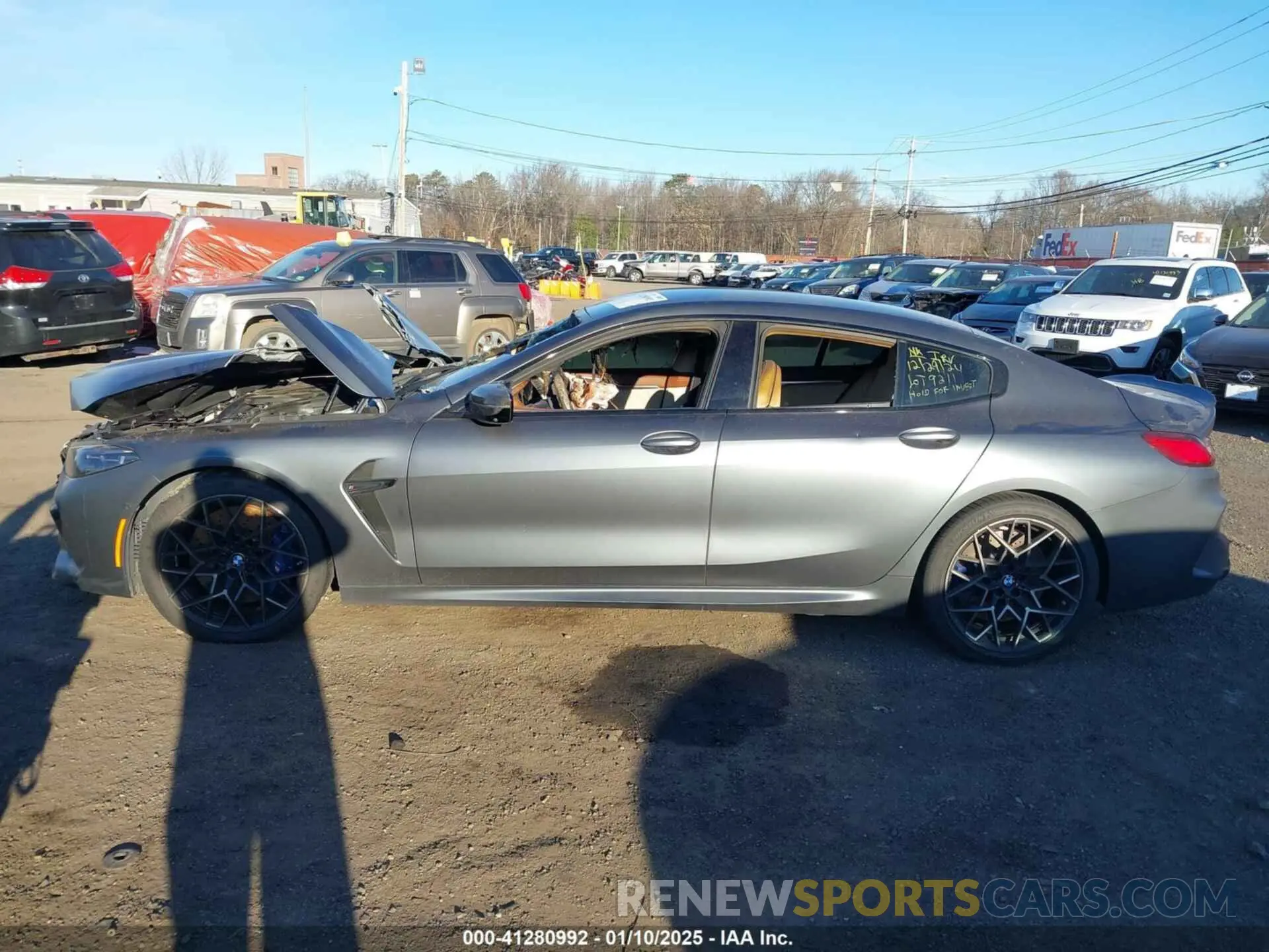 14 Фотография поврежденного автомобиля WBSGV0C07MCF55040 BMW M8 GRAN COUPE 2021