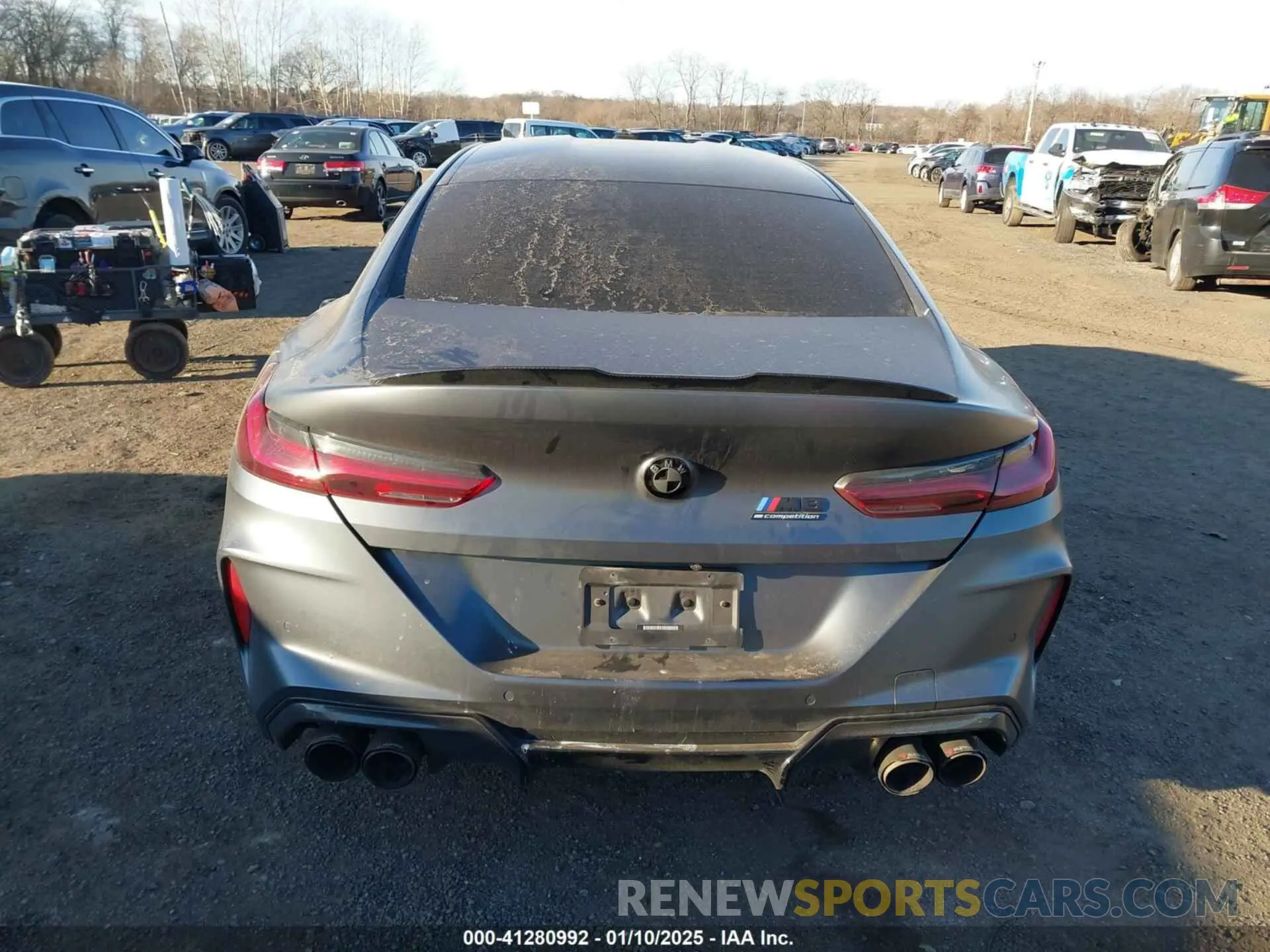 16 Фотография поврежденного автомобиля WBSGV0C07MCF55040 BMW M8 GRAN COUPE 2021