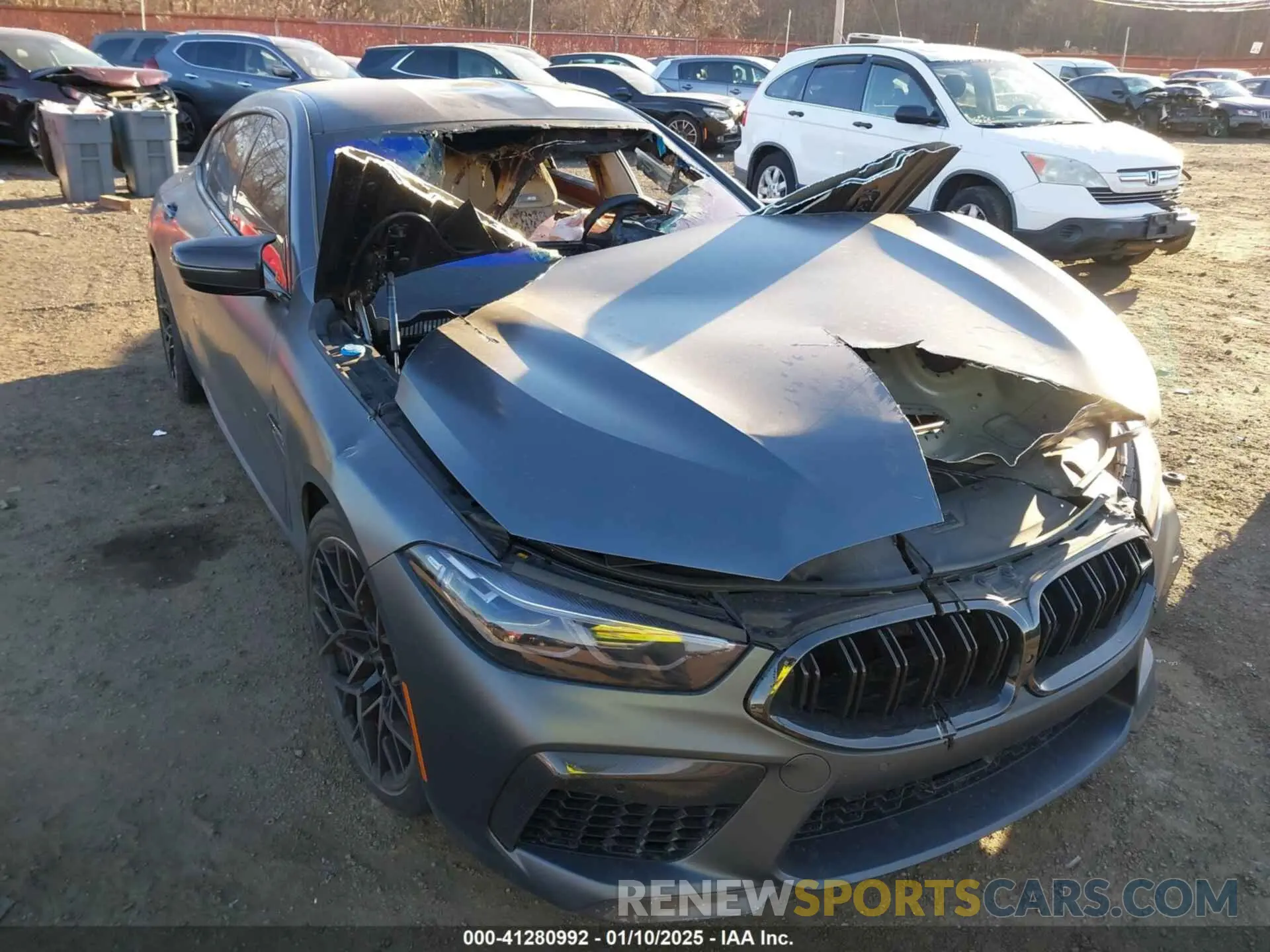 20 Фотография поврежденного автомобиля WBSGV0C07MCF55040 BMW M8 GRAN COUPE 2021
