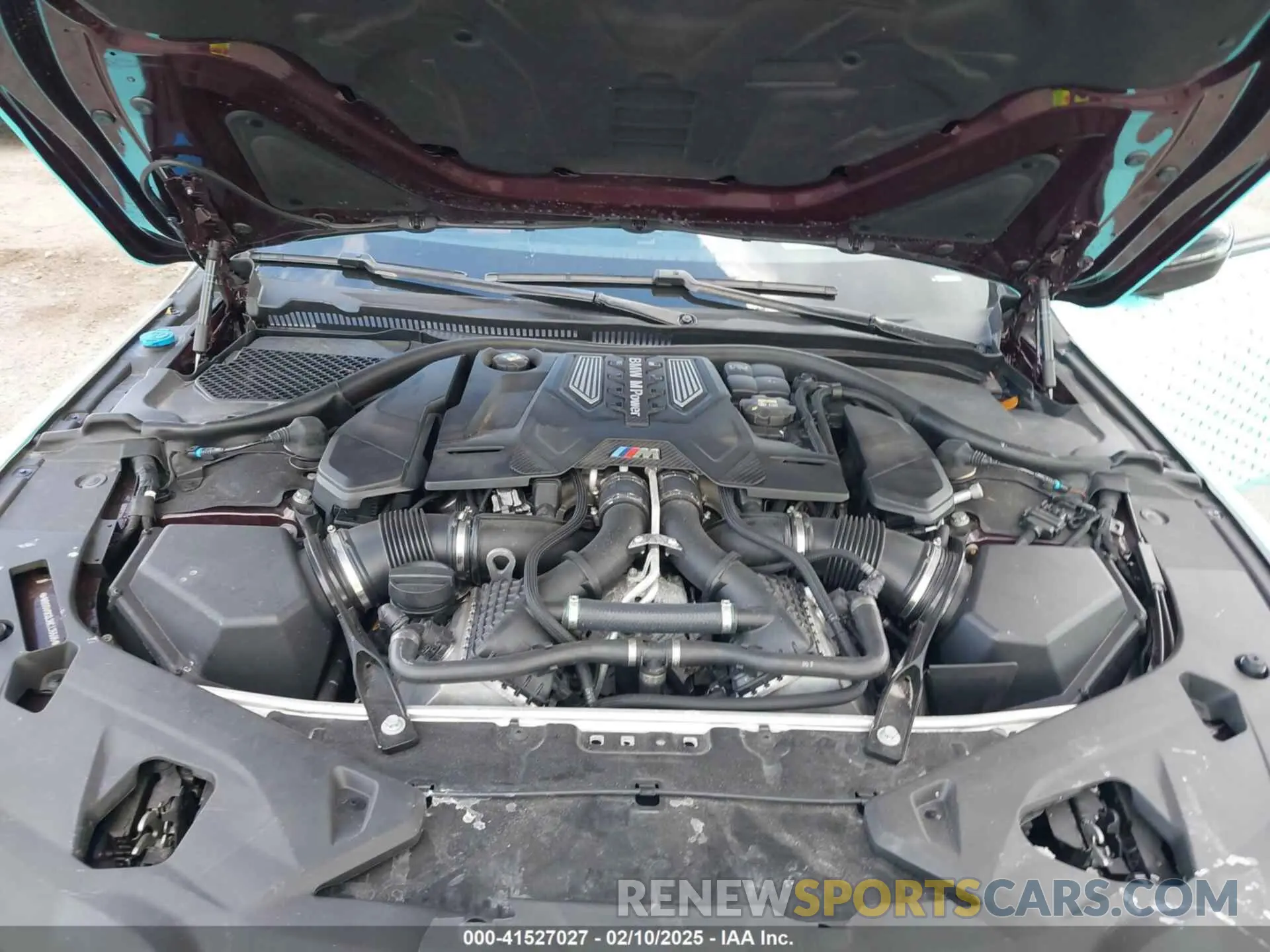 10 Photograph of a damaged car WBSGV0C03NCJ35595 BMW M8 GRAN COUPE 2022