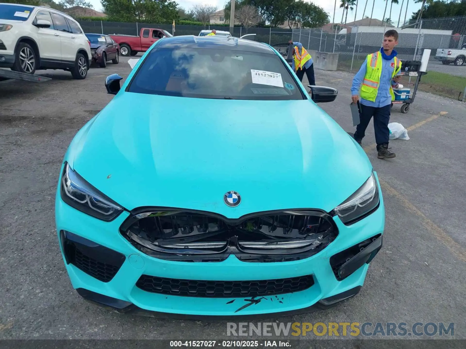 12 Photograph of a damaged car WBSGV0C03NCJ35595 BMW M8 GRAN COUPE 2022